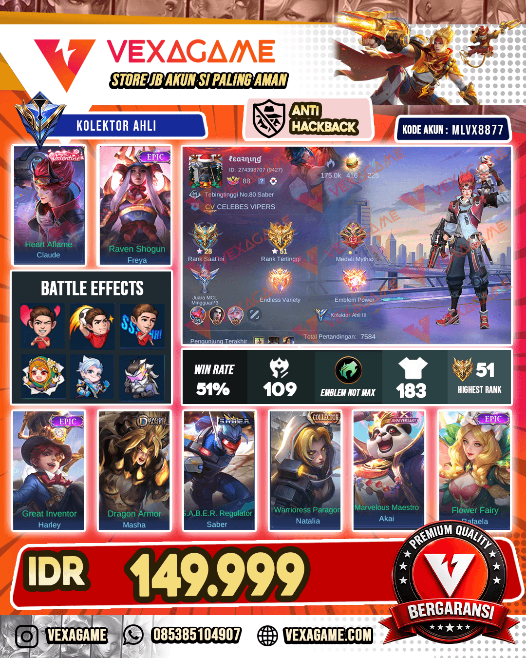 Claude Valentine X Freya Epic