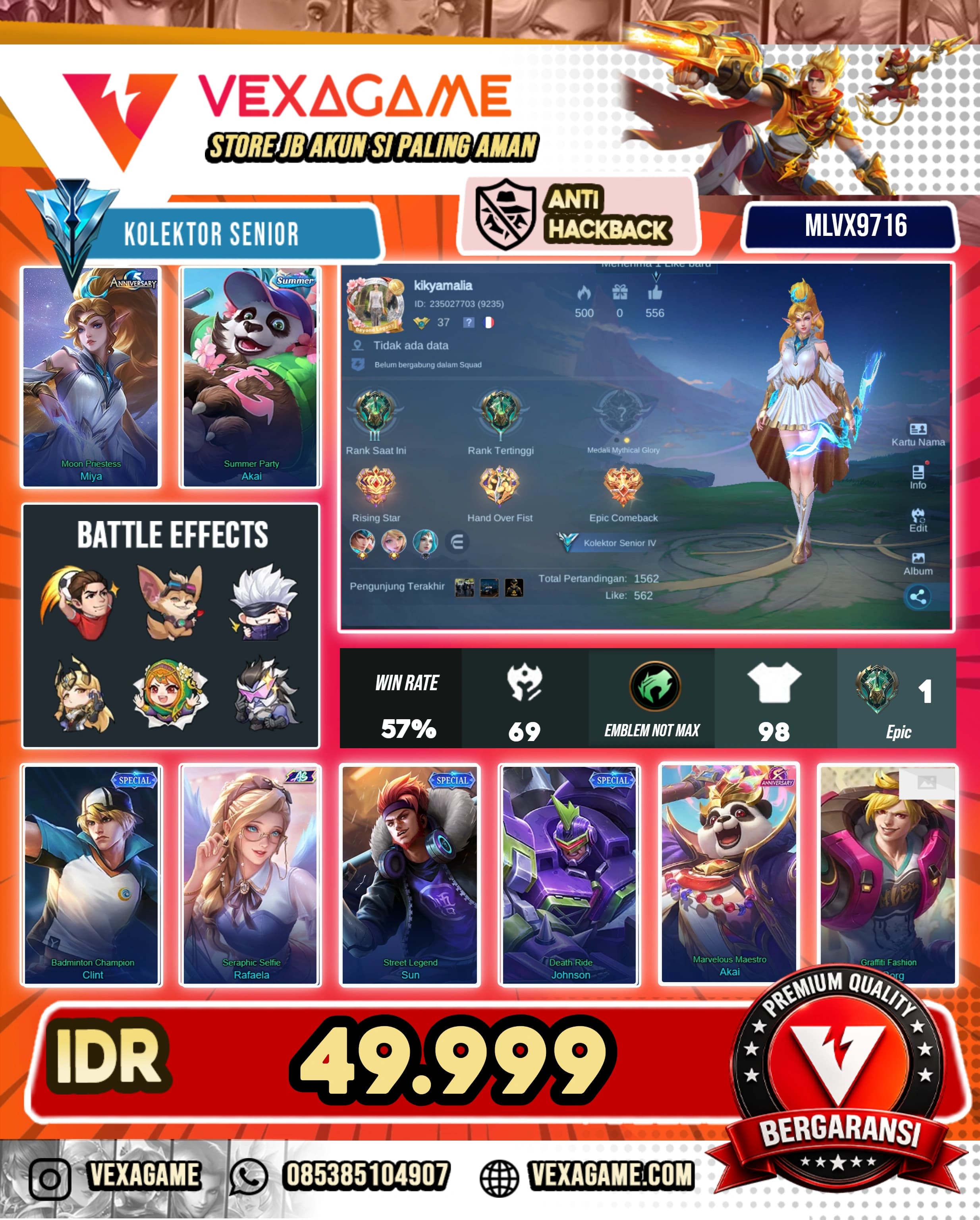Akun Murah Meriah