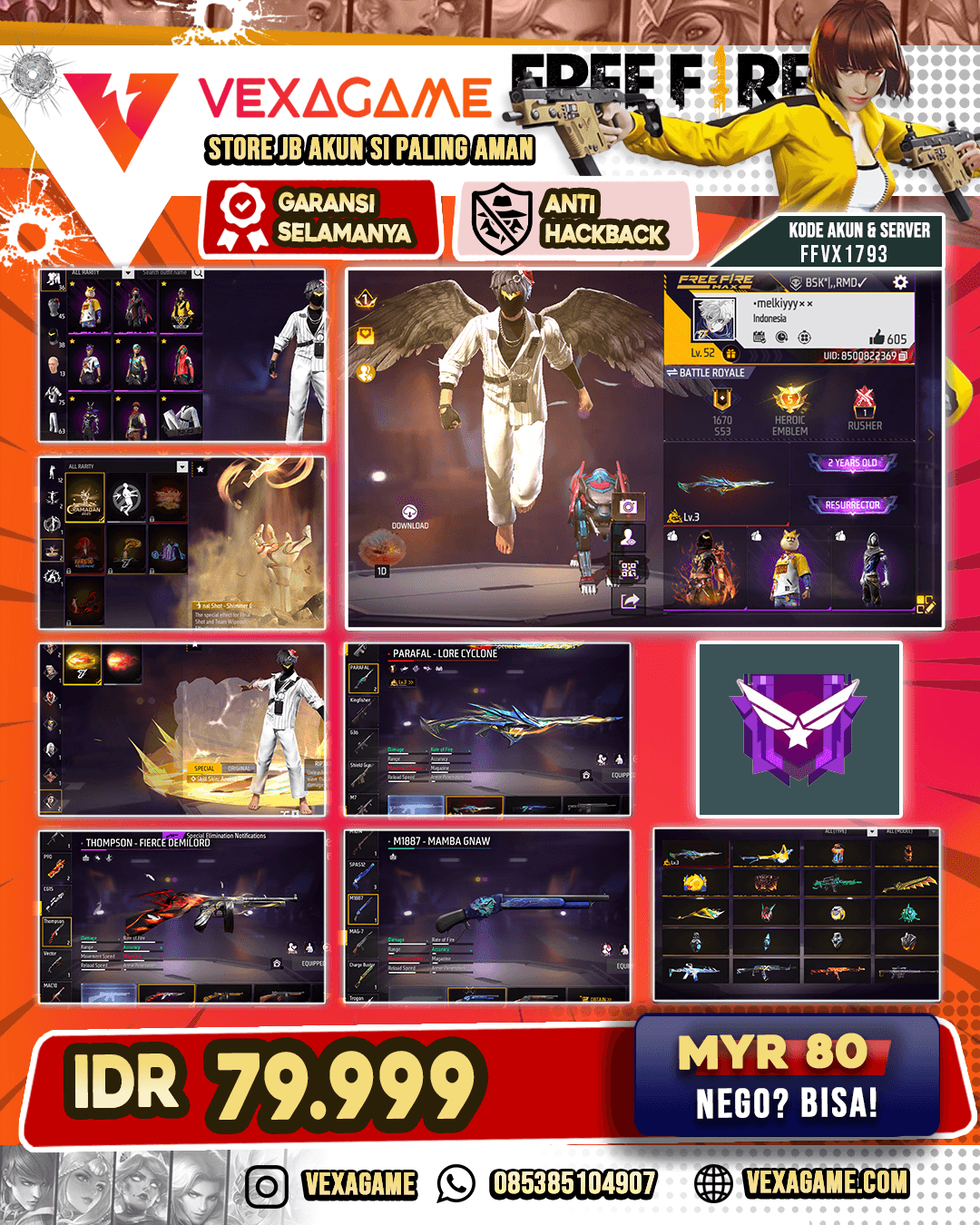 Parafal EVO Lv 3 | Animasi Lobby ON | Final Shoot ON