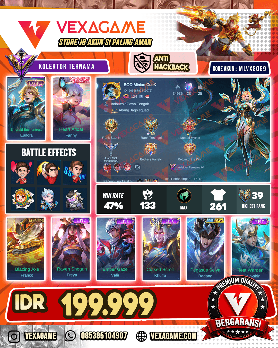 Eudora Luckybox | Fanny Valentine