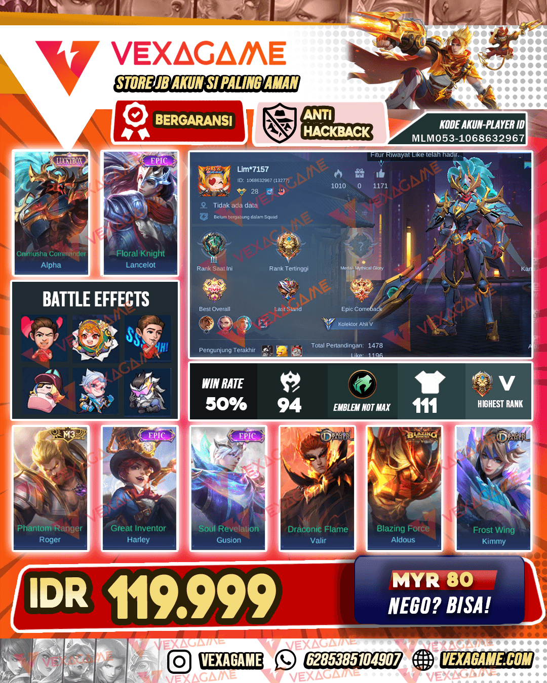 Alpha Luckybox | Lancelot Epic