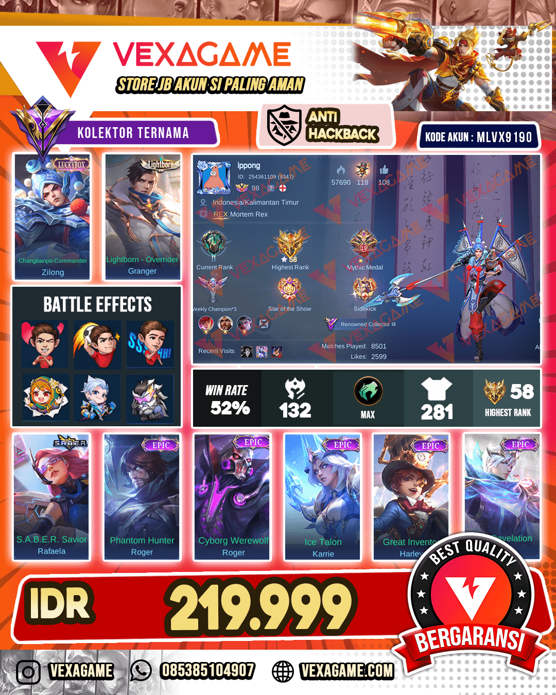 Zilong Luckybox | Granger Lightborn