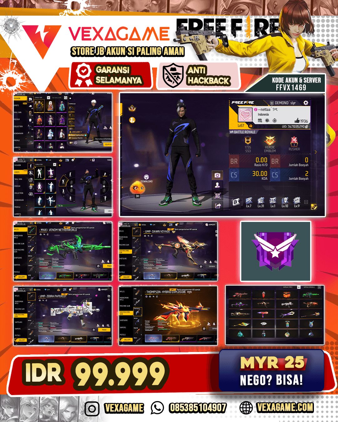 Anemo Stormer Bundle | Bunny Backpack | M4A1 Venom Netherworld | XM8 Poison Pumpkin | M60 Shadow Eartshaker | Thompson Hybrid Explosion