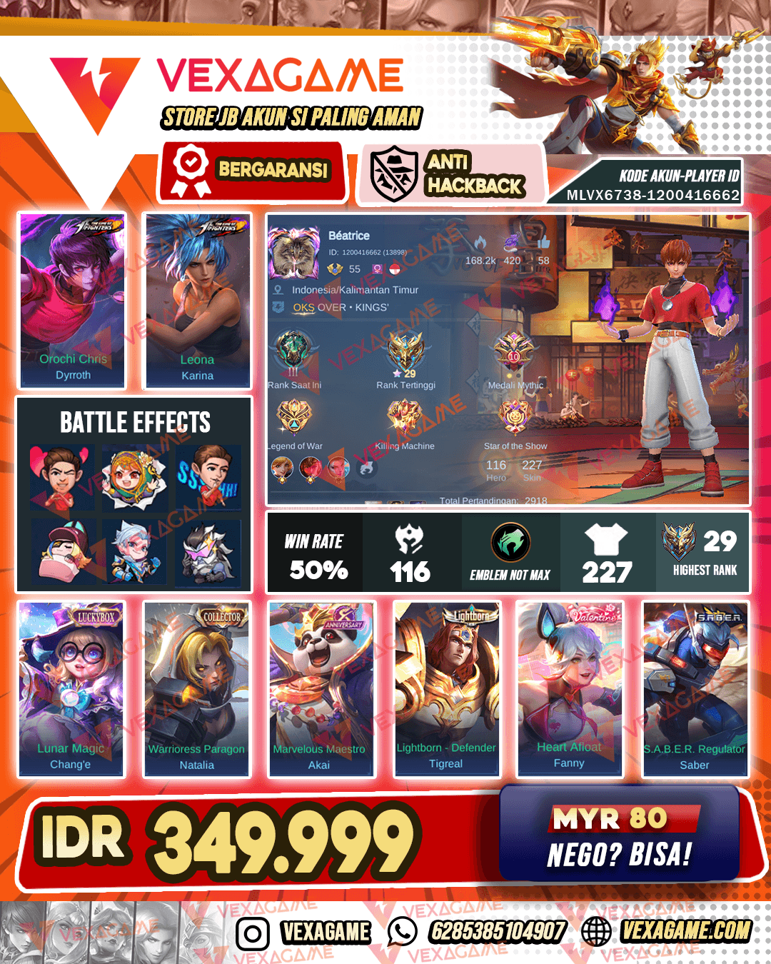 Dyrroth KOF | Change Luckybox