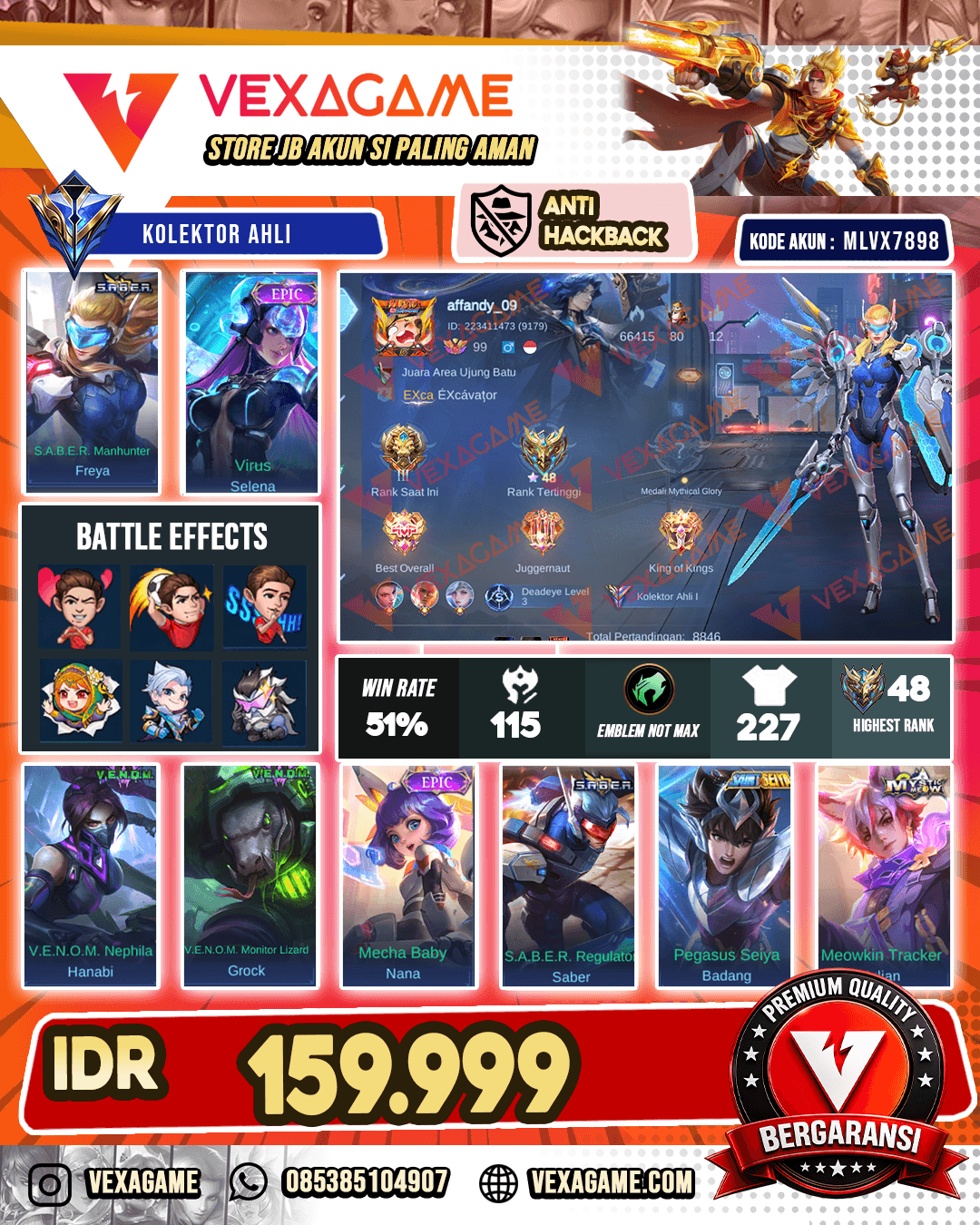 Freya Saber | Selena Epic