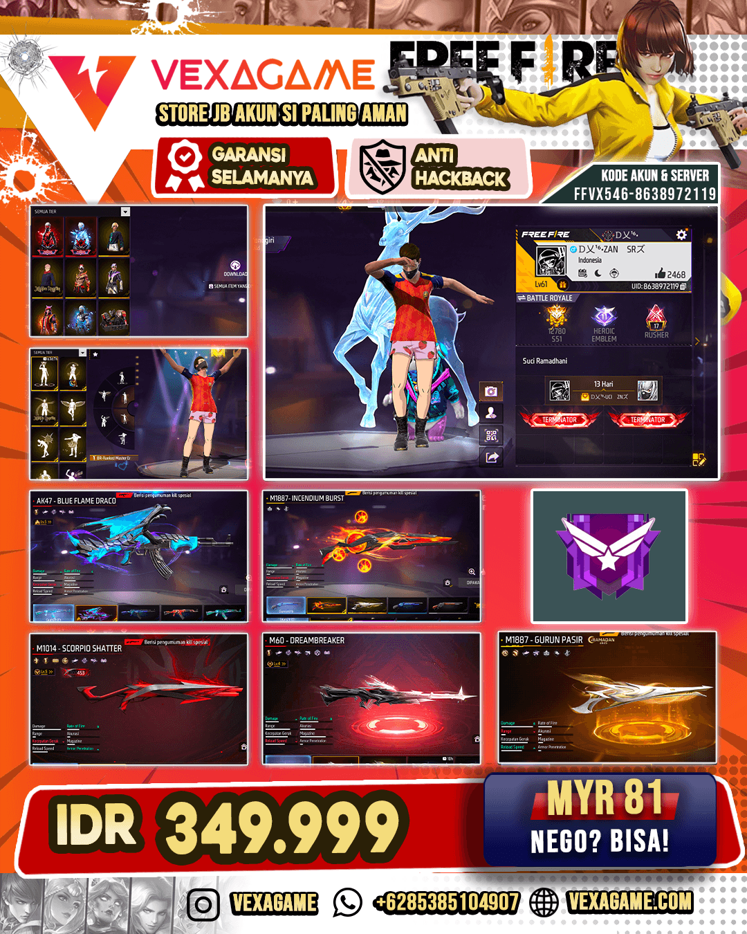 3 EVO | SG 3 RASA | VAULT 100++