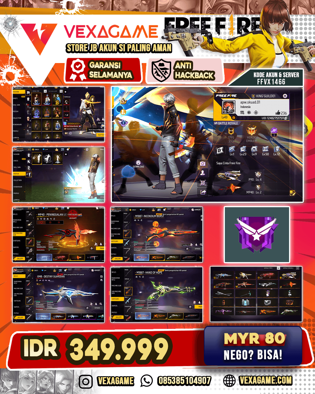 6 EVO MAX 1 | Solar Eclipse Bundle X Madara Bundle |Backpack Death Snowfall | SG lumut | SG Incendium Burst