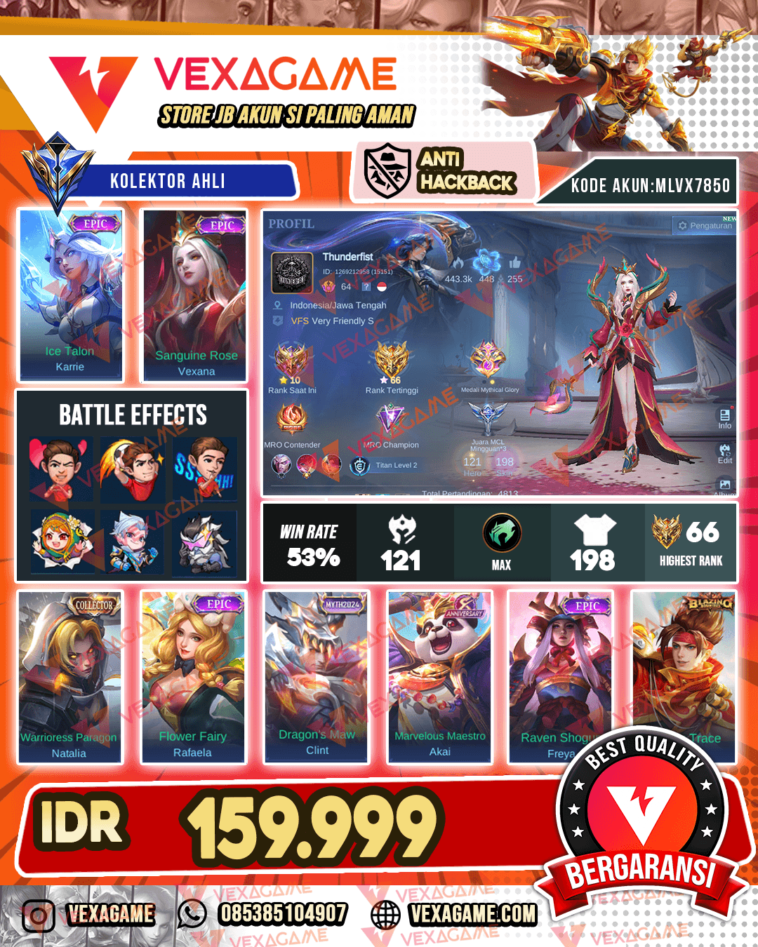 Vexana Epic | Karrie Epic