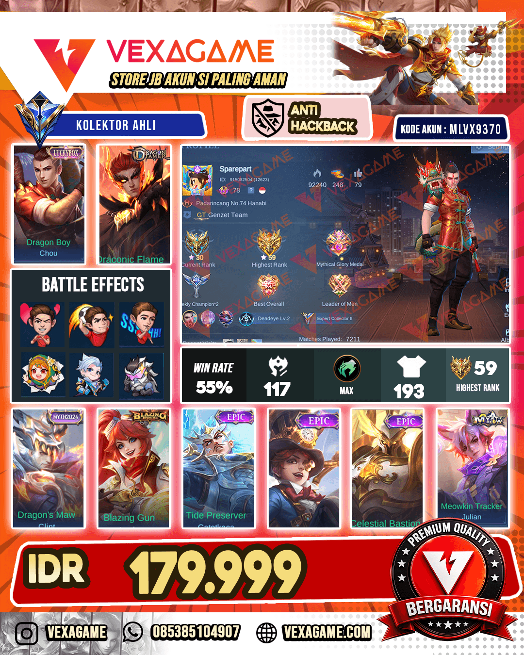 Chou Luckybox | Valir Dragon Tamer
