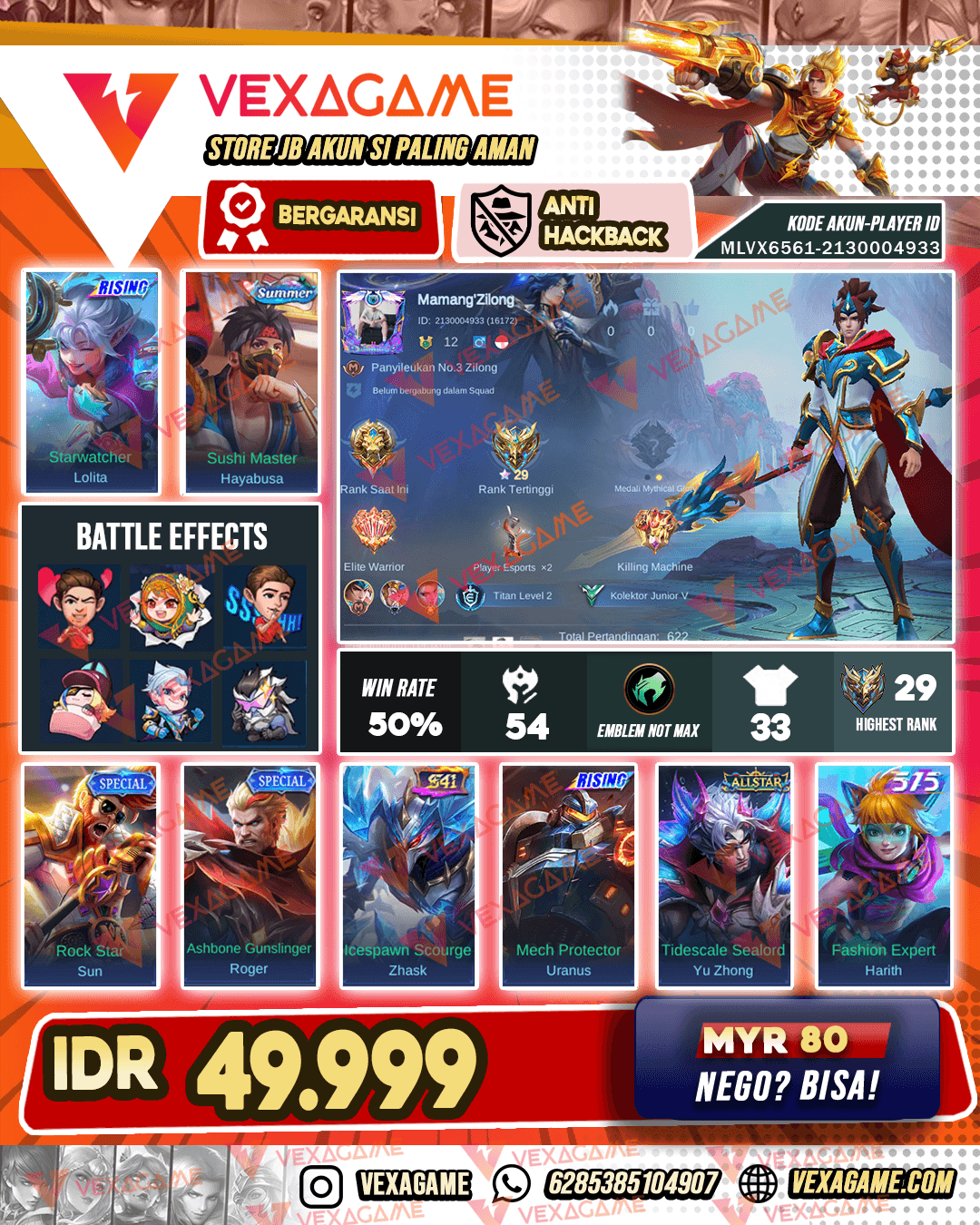 AKUN MURAH