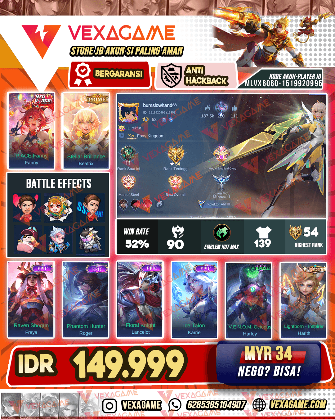 Beatrik Prime | Fanny Pace | YSS Epic