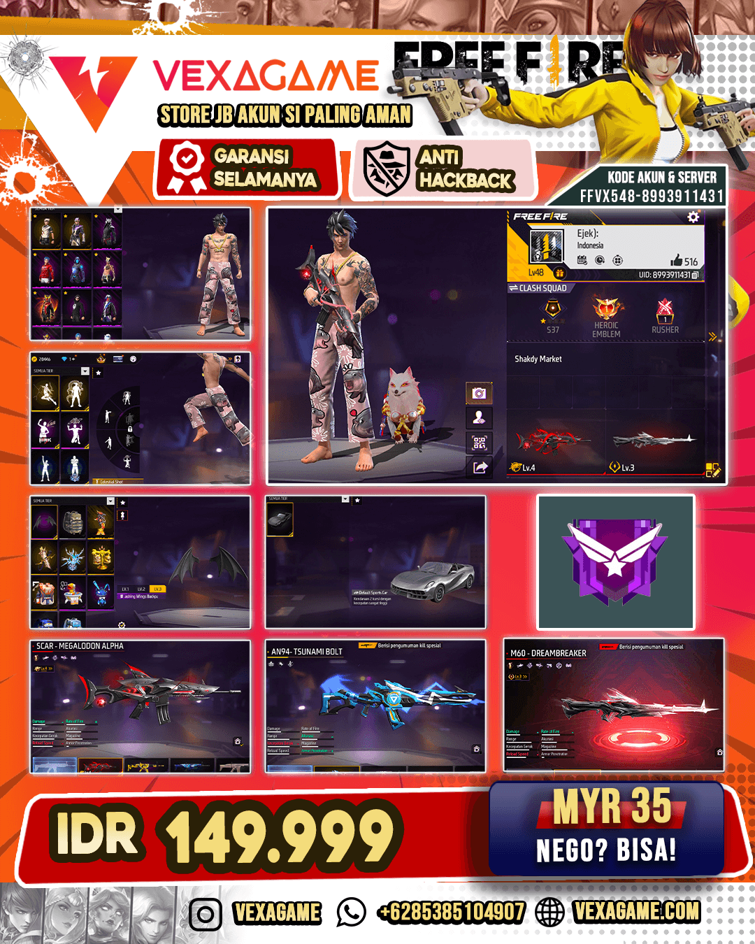 SCAR MEGALODON ALPHA LVL 4 | M60 DREAMBREAKER