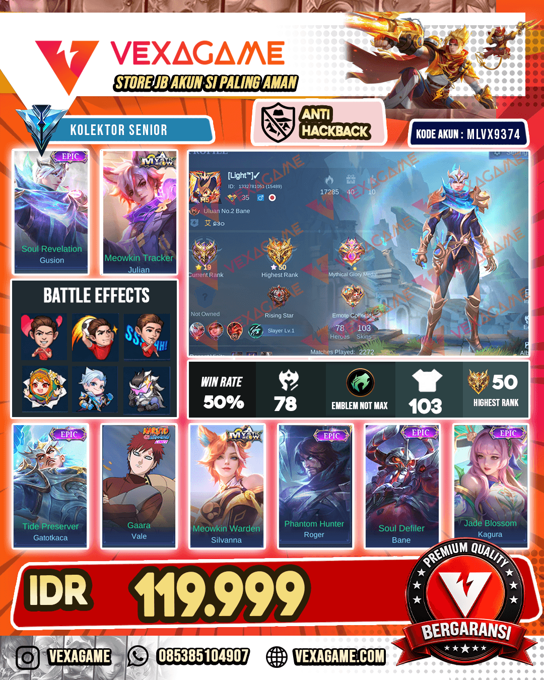 Gusion Epic X Julian Miaw