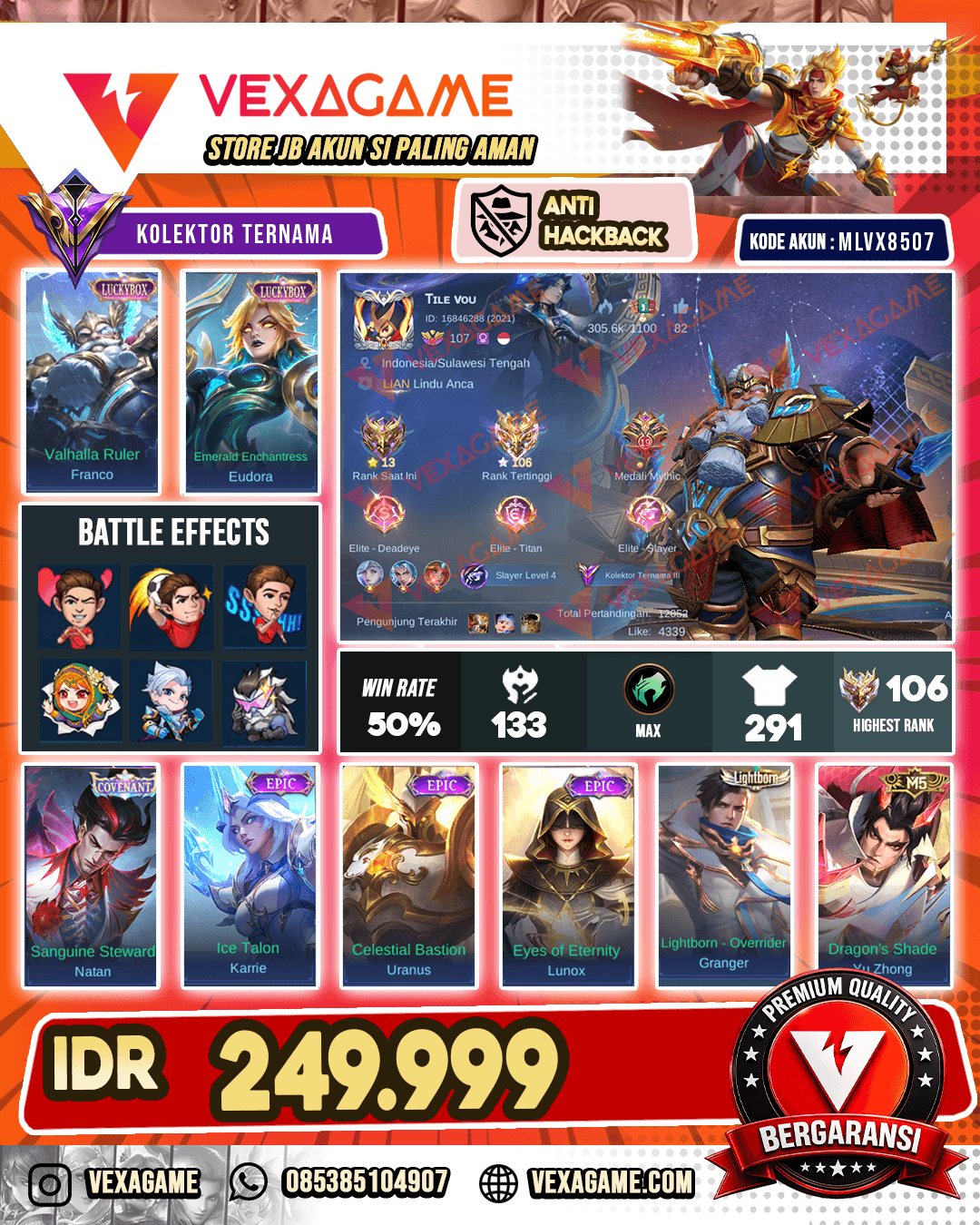 Franco Luckybox | EudoraLuckybox