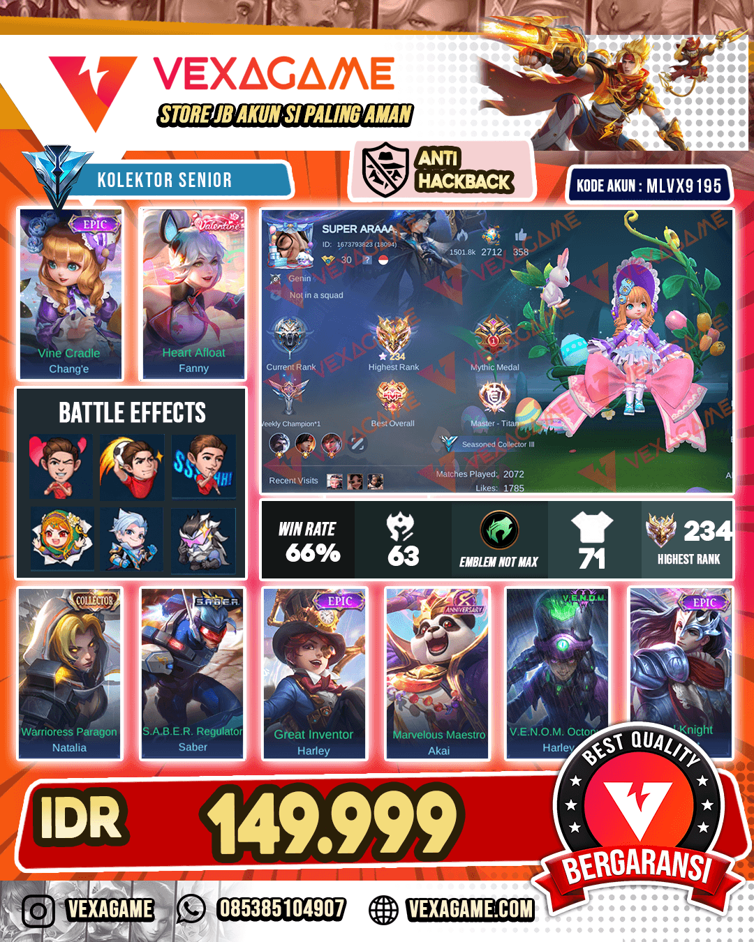 Change Epic | Ex HIGH RANK