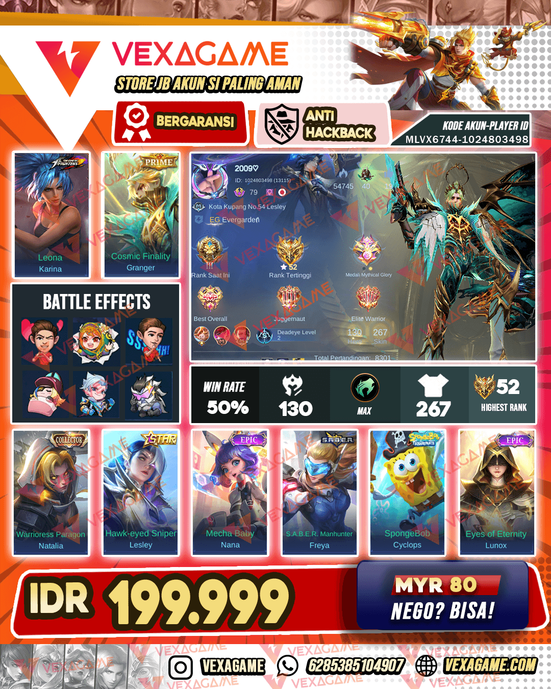 Granger Prime | Lesley Annual Star | Badang Zodiac