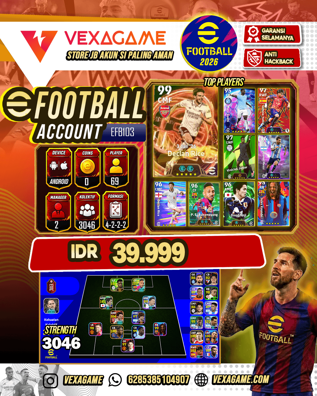 Polosan Declan RIce Big Time | Aubameyang Epic | Ono Shinji Epic