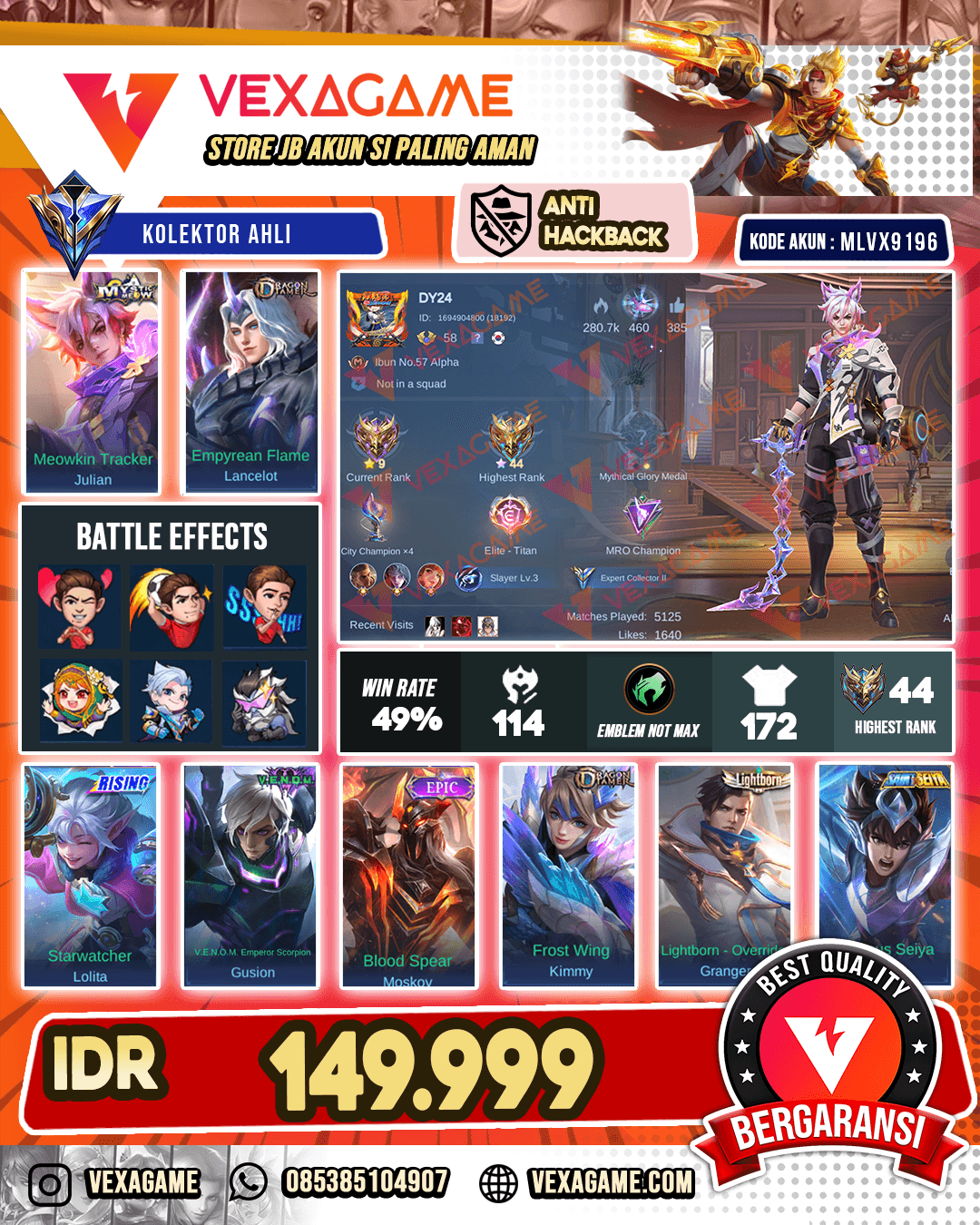 Julian Meow | Lancelot Dragon Tamer