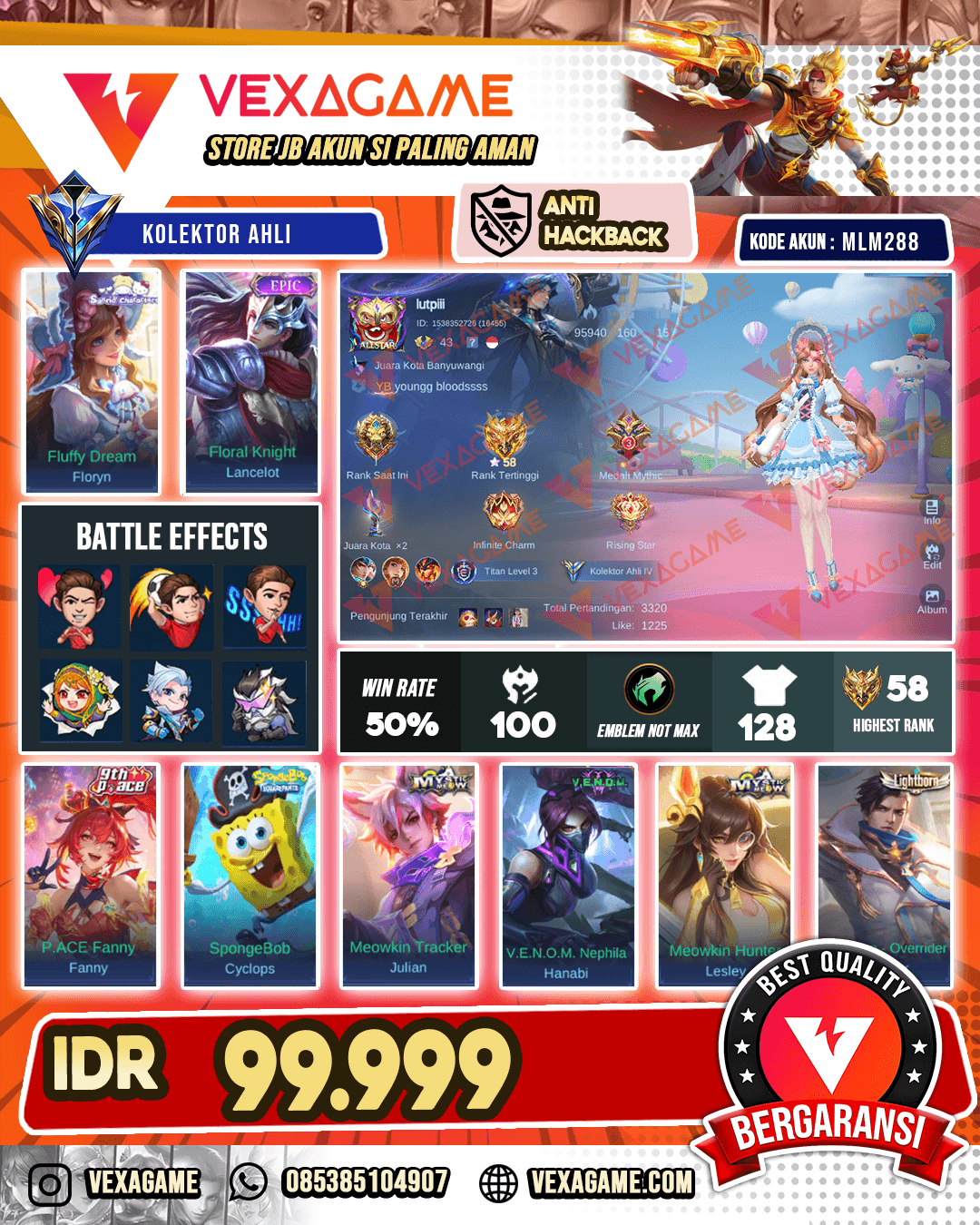 Floryn Sanrio X Lancelot Dragon Tamer