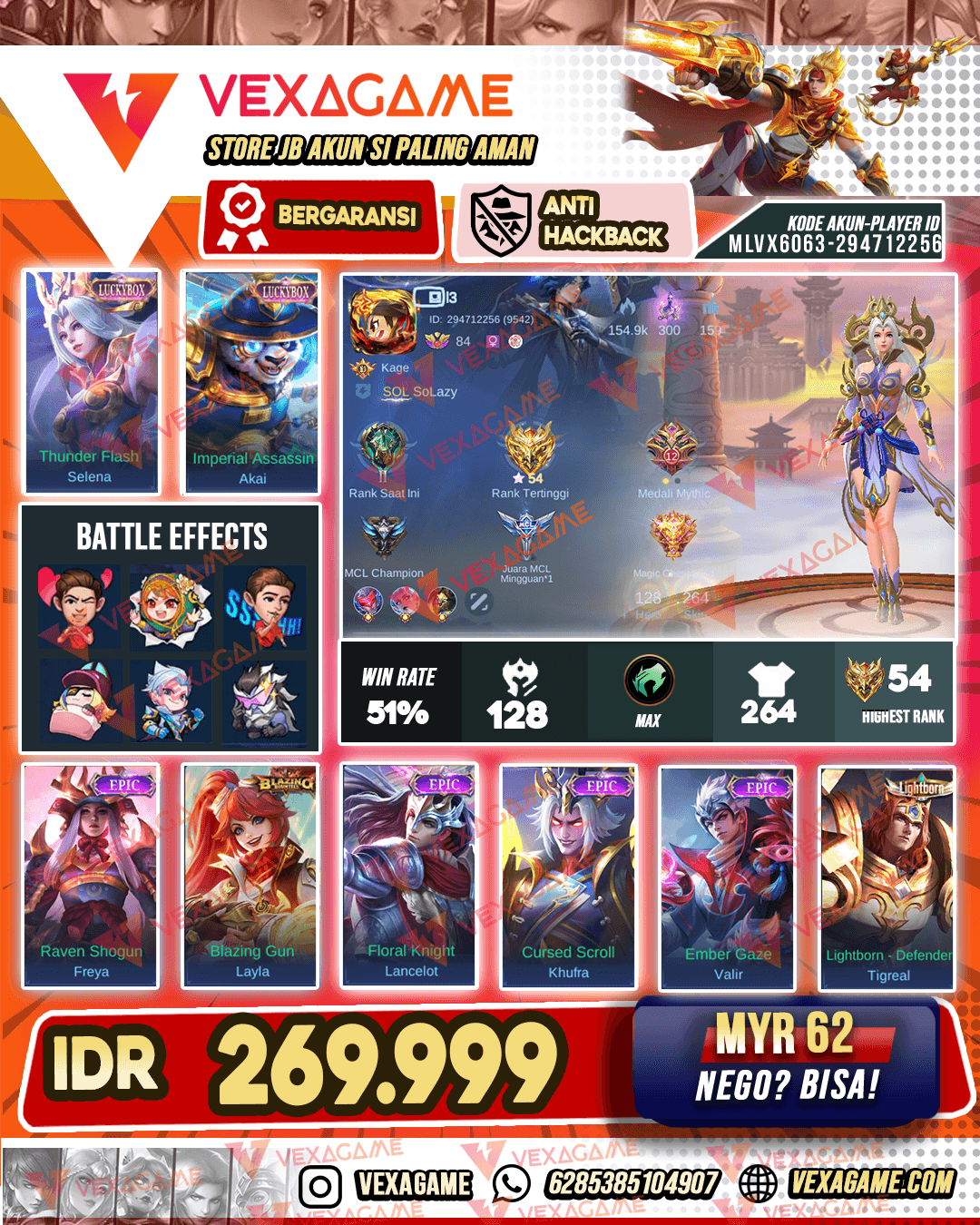 Akai Luckybox | Selena Luyckybox | Emblem Max