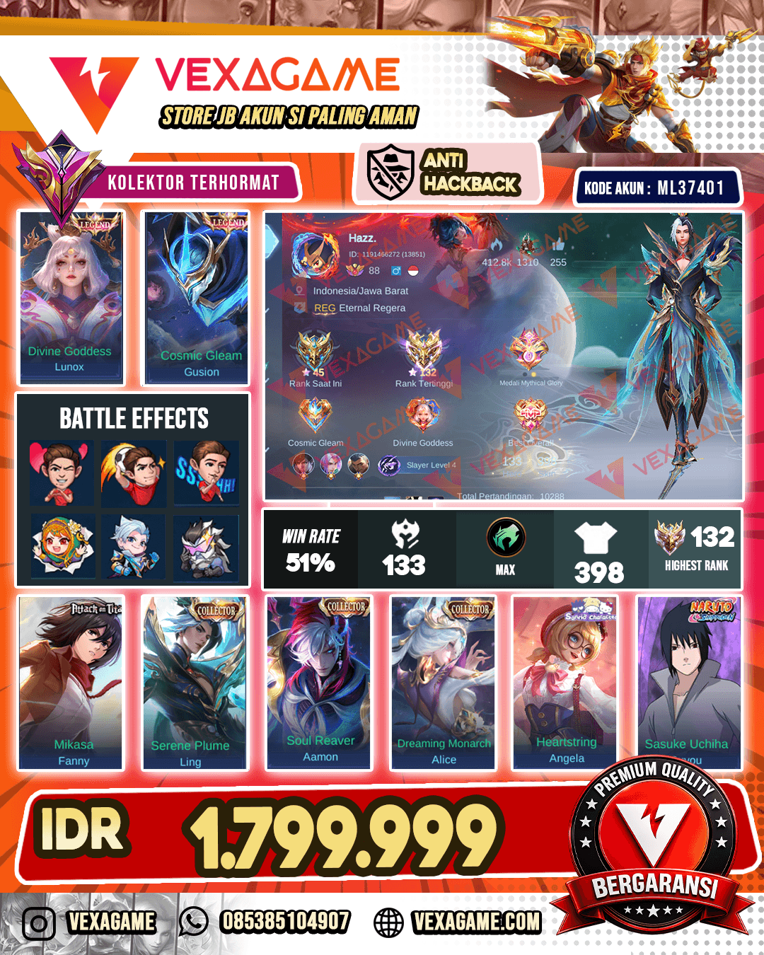 2 Legend | 3 Collector | Fanny AoT | Angela Sanrio | Change Sanrio | Popol Kupa Transformers | Suyou Sasuke