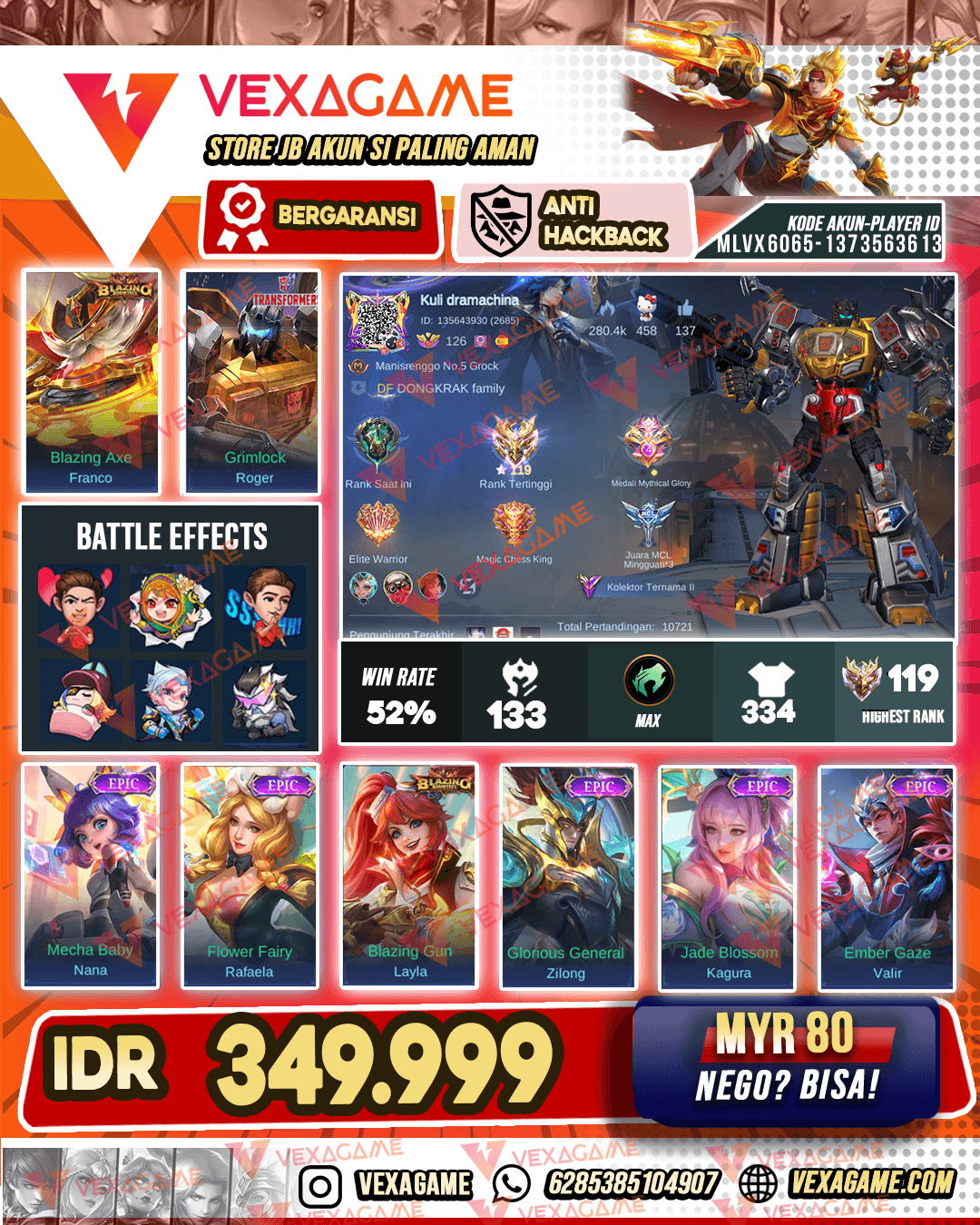 Roger Transformers | Emblem & Hero Max | Ex Imo