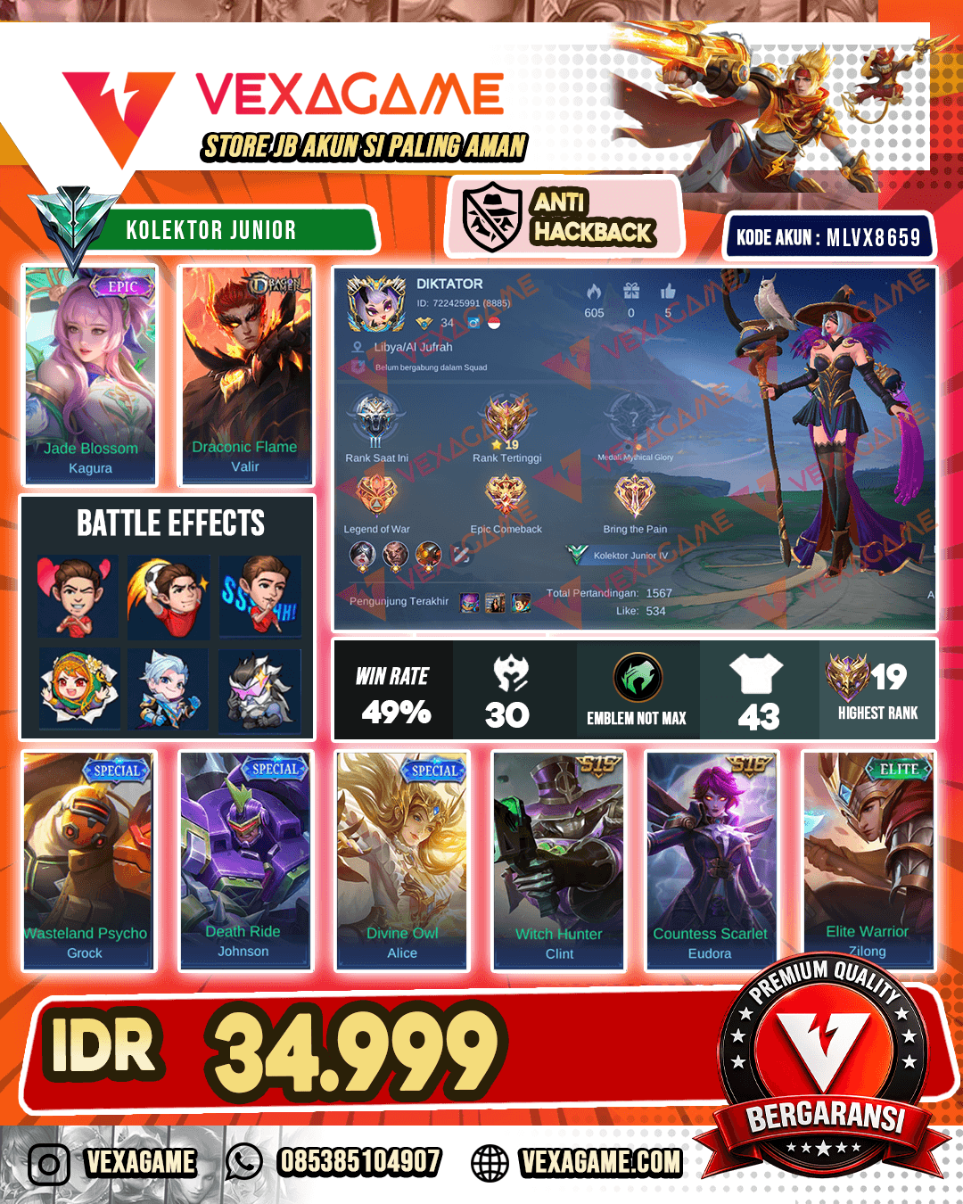 Akun Murah