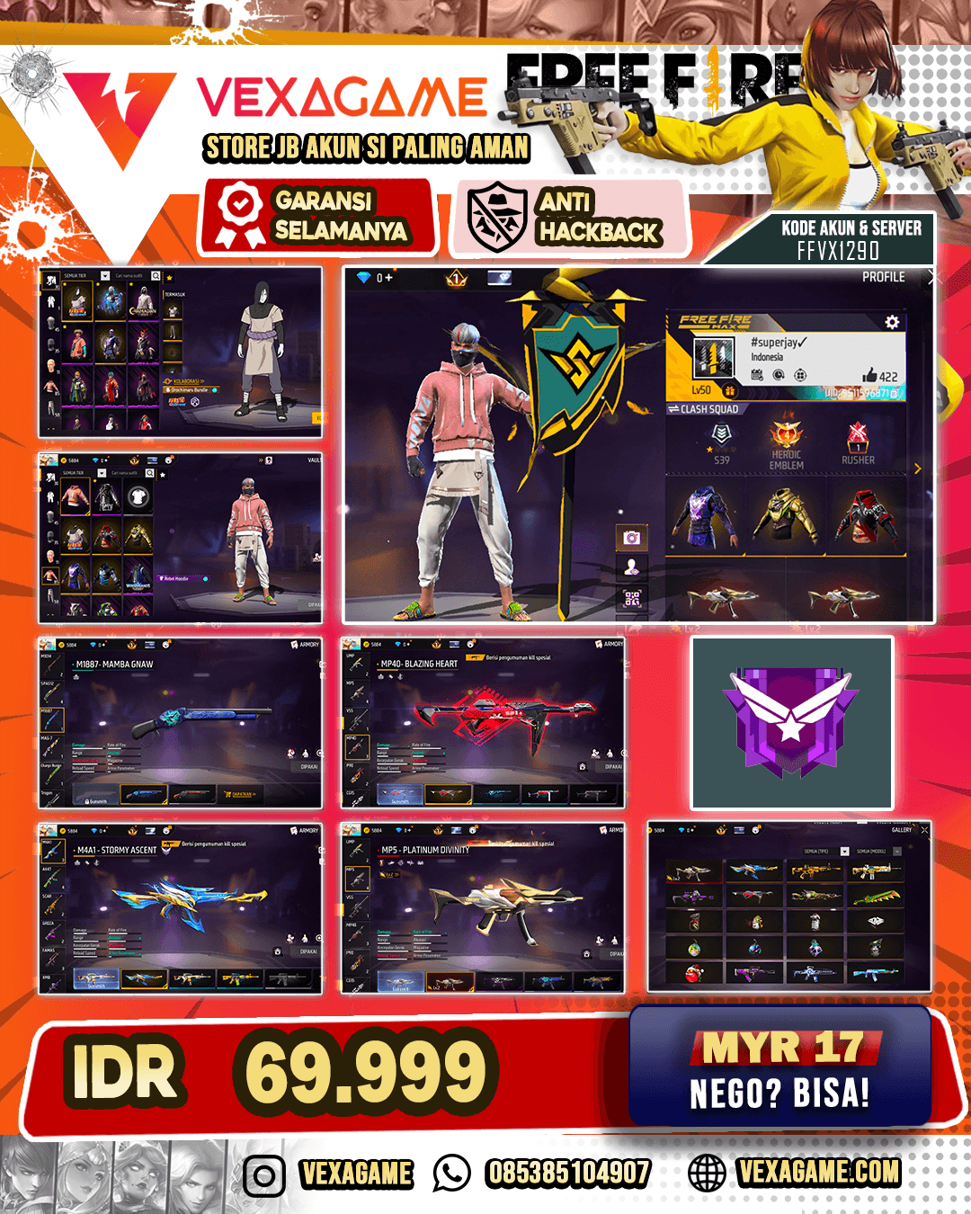 SG MAMBA | 1 EVO | MP40 INCUBATOR | BUNDLE OROCHIMARU |