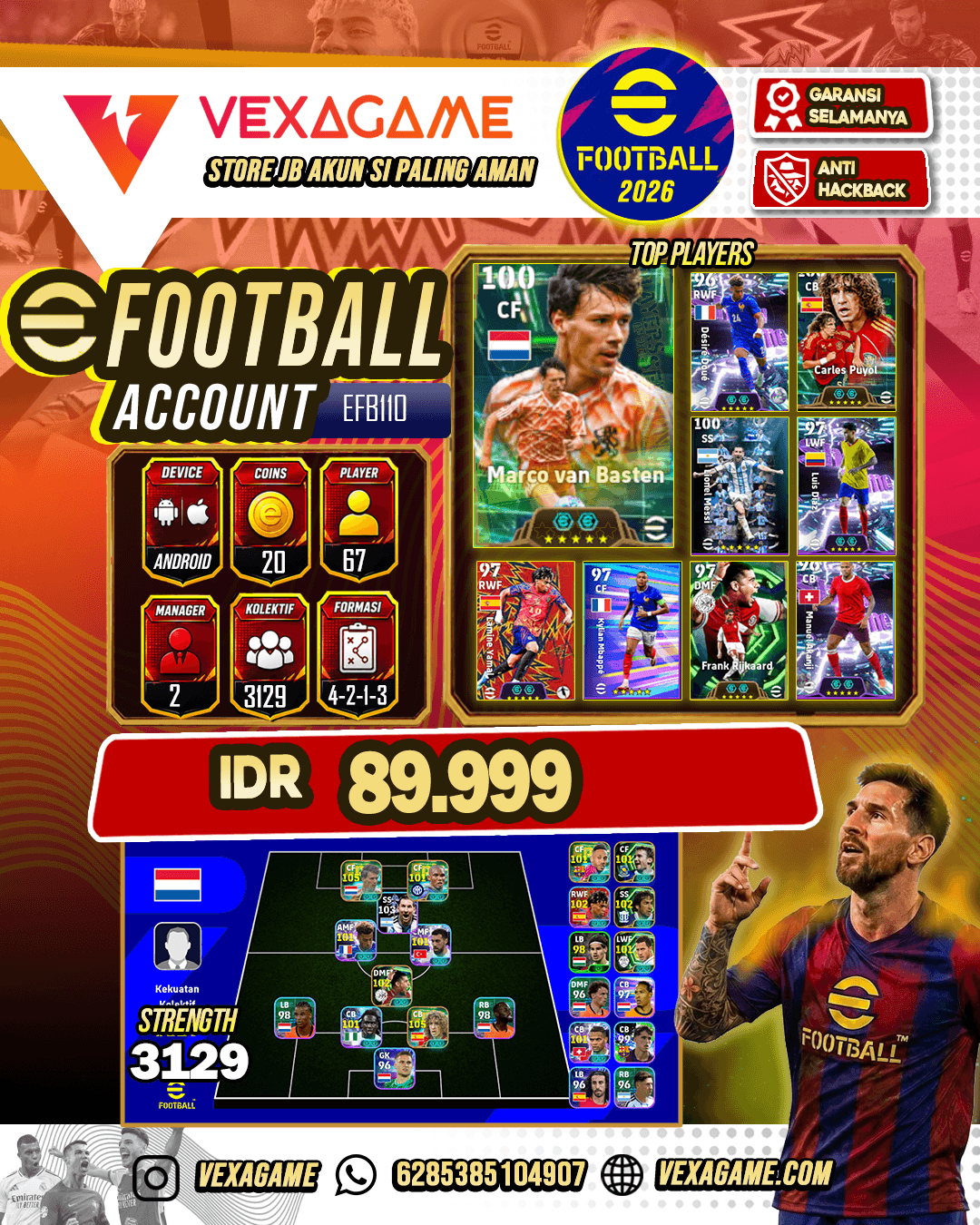 Build Belanda | Van Basten ft Puyol Epic | Riijkard Epic | Hazard Epic | Raul Epic