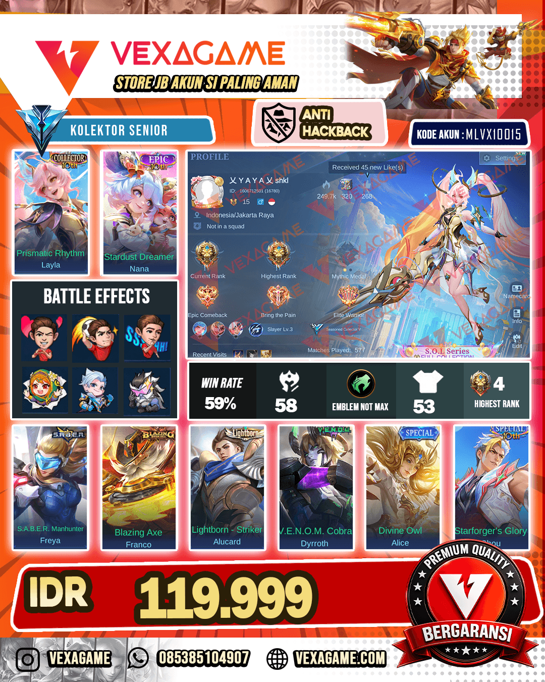 Layla Collector | Nana Epic