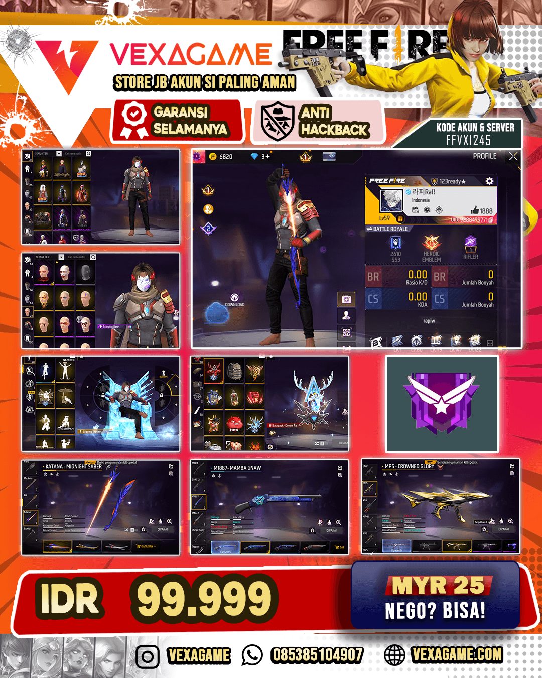 Akun harga pelajar