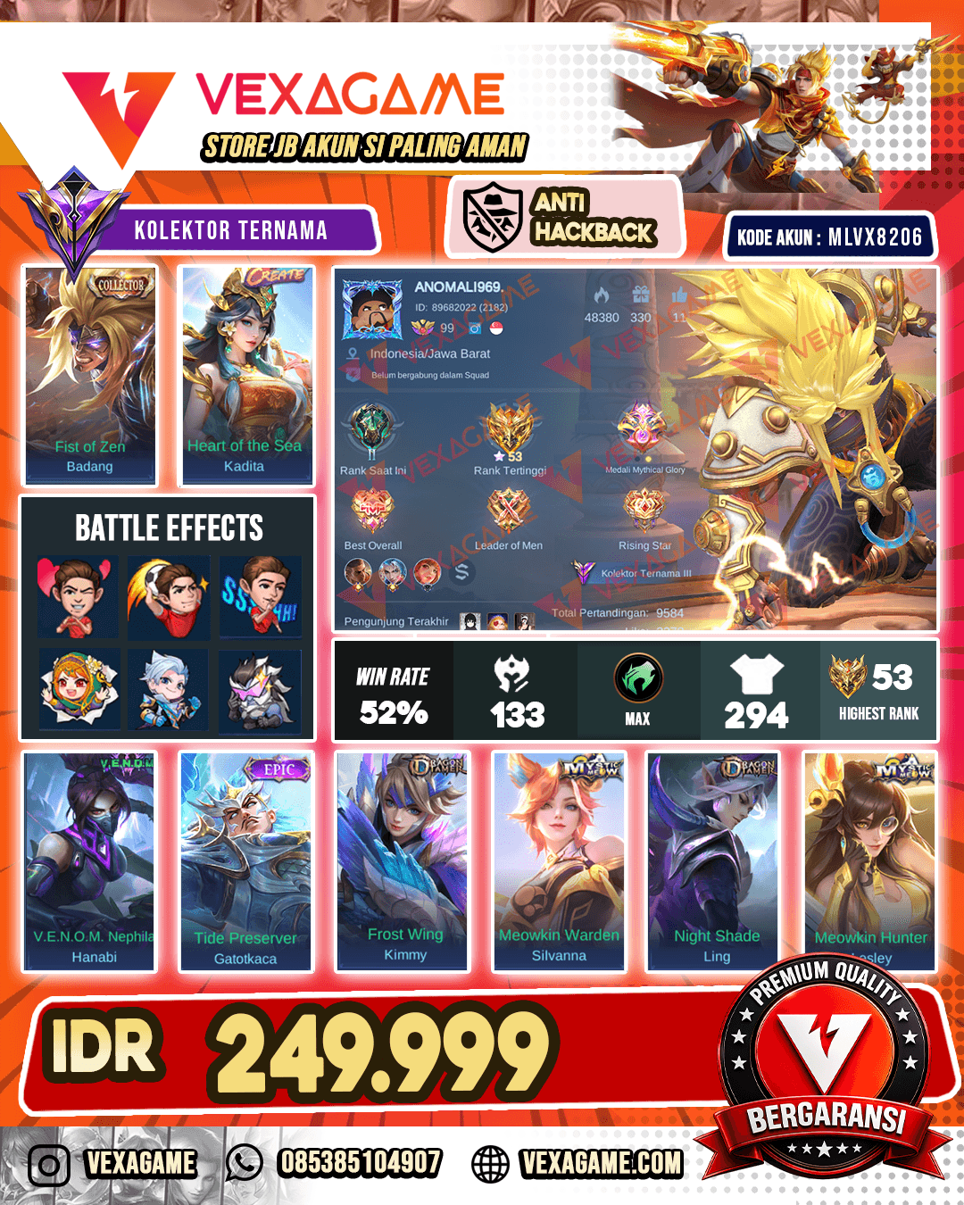 Badang Collector X Kadita Create