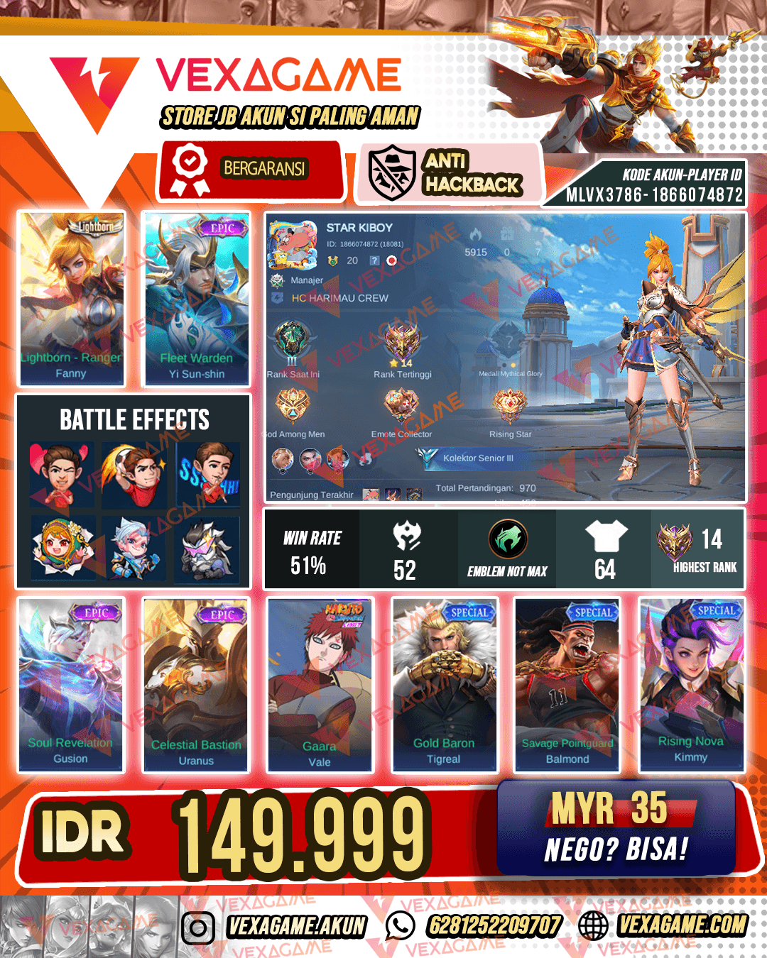 Fanny Lightborn | YSS Epic