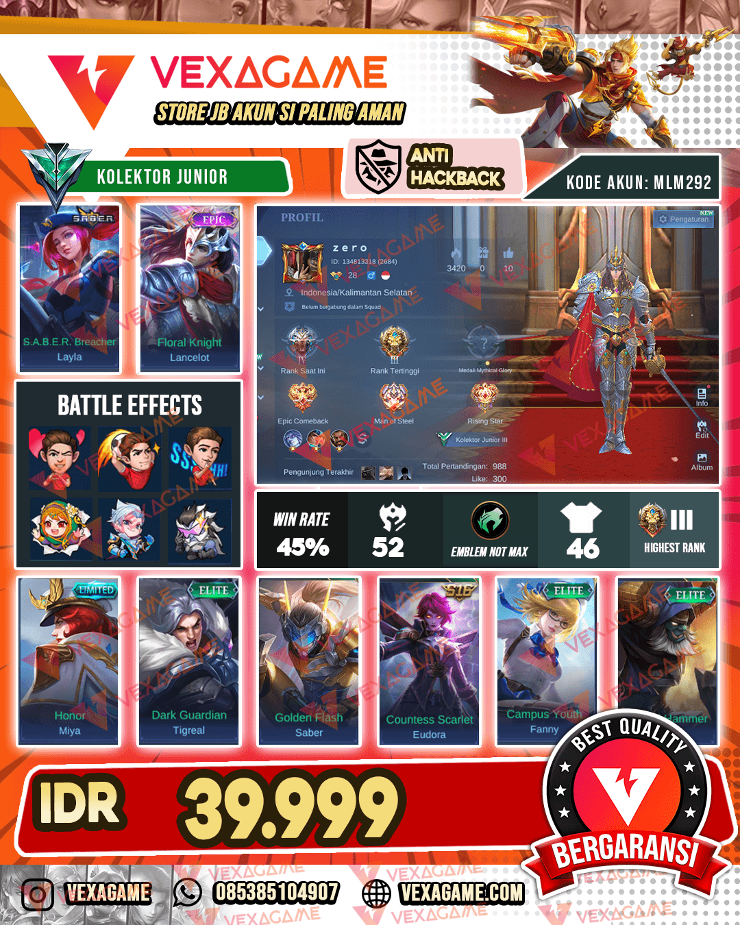 Akun Murah Harga Merakyat