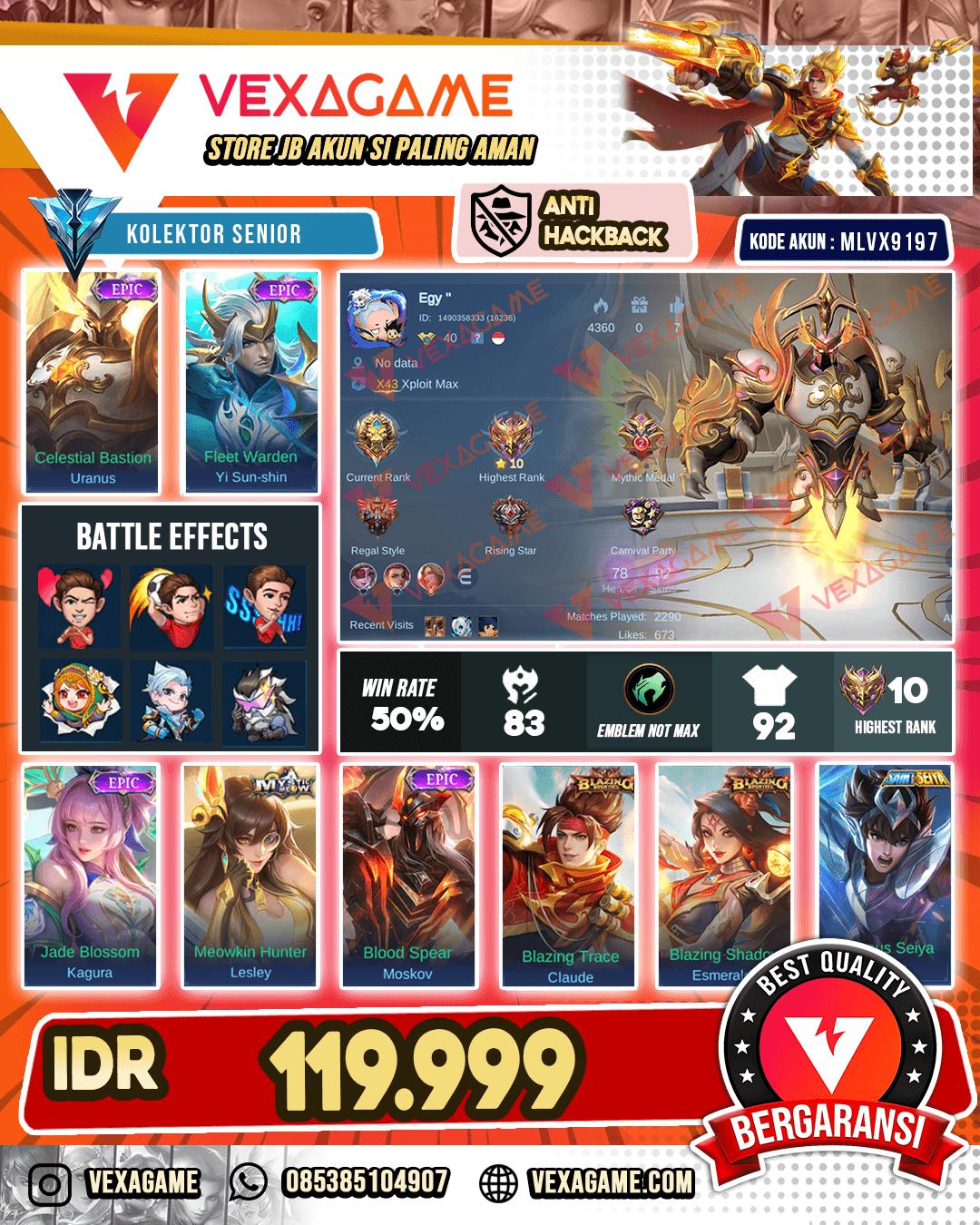 Uranus Epic | YSS Epic