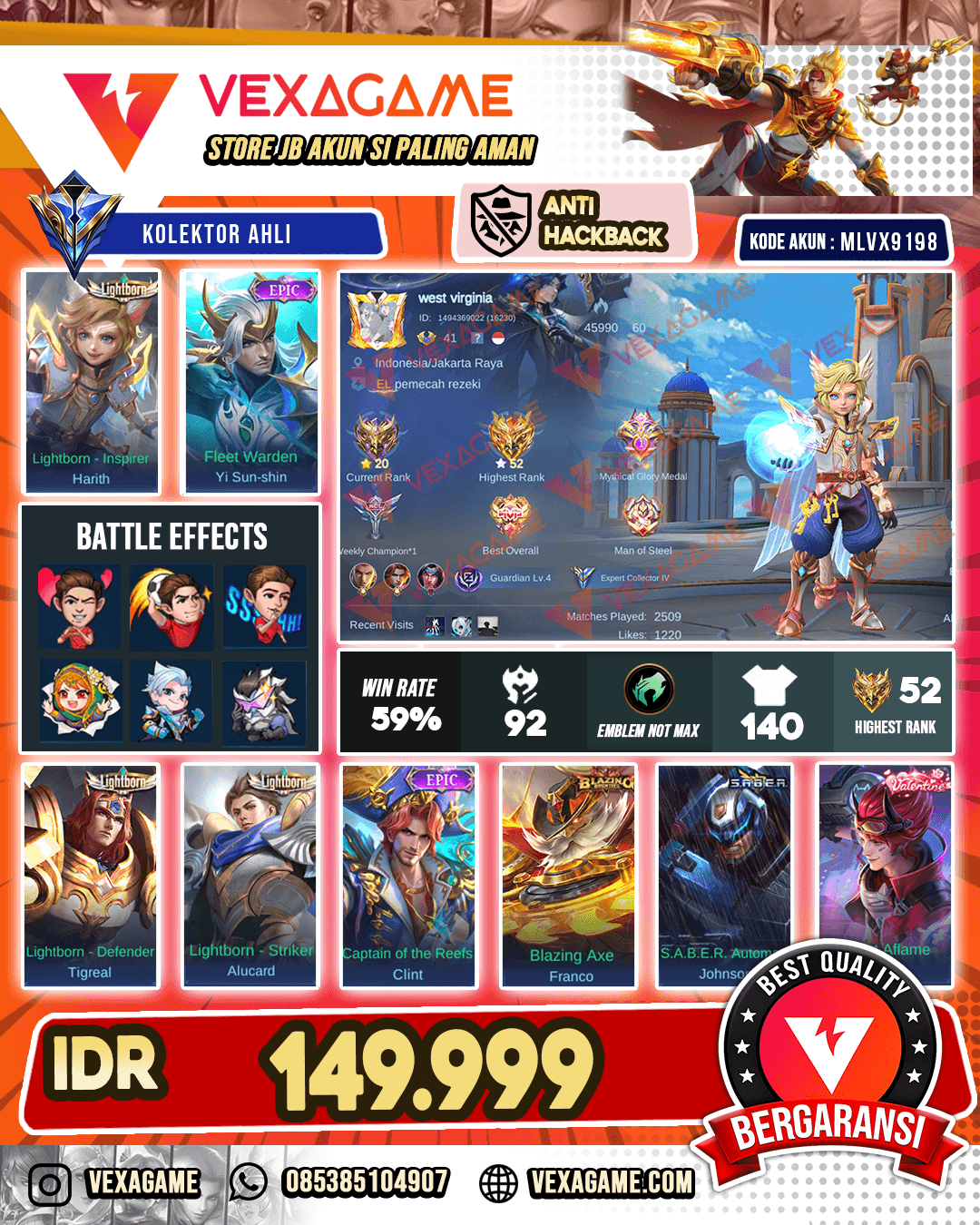 3 Lightborn | Yss Epic
