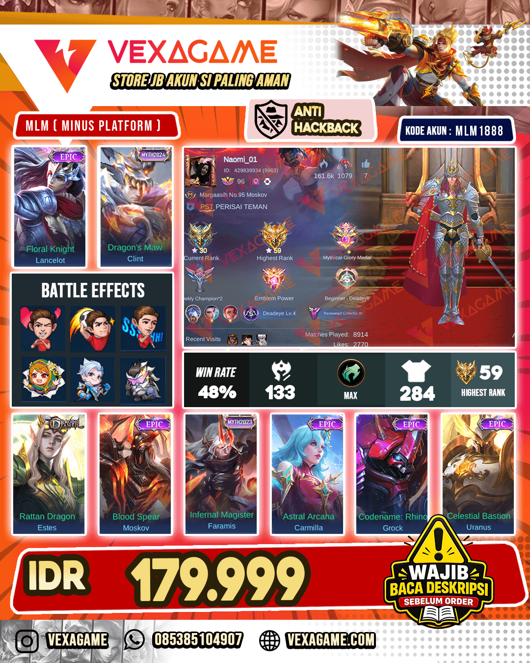 Lancelot Epic | Clint MYTH