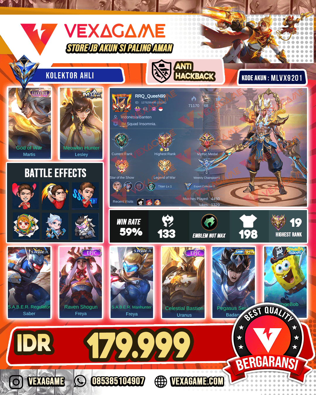 Martis Luckybox | Lesley Meow