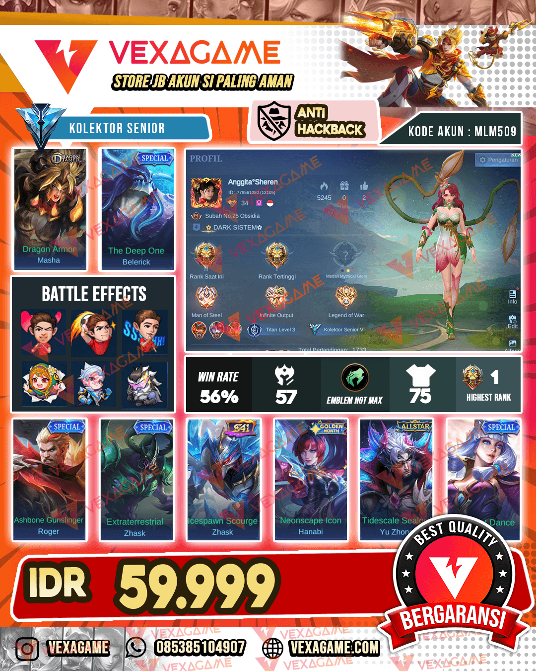 Akun Murah Harga Merakyat