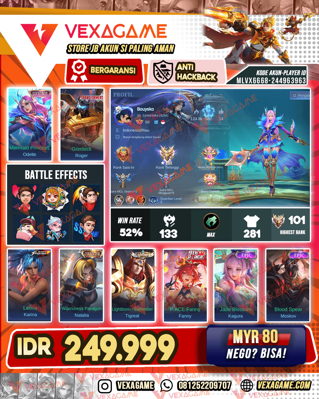 Oddete Luckybox | Roger Transformers | EX Immo