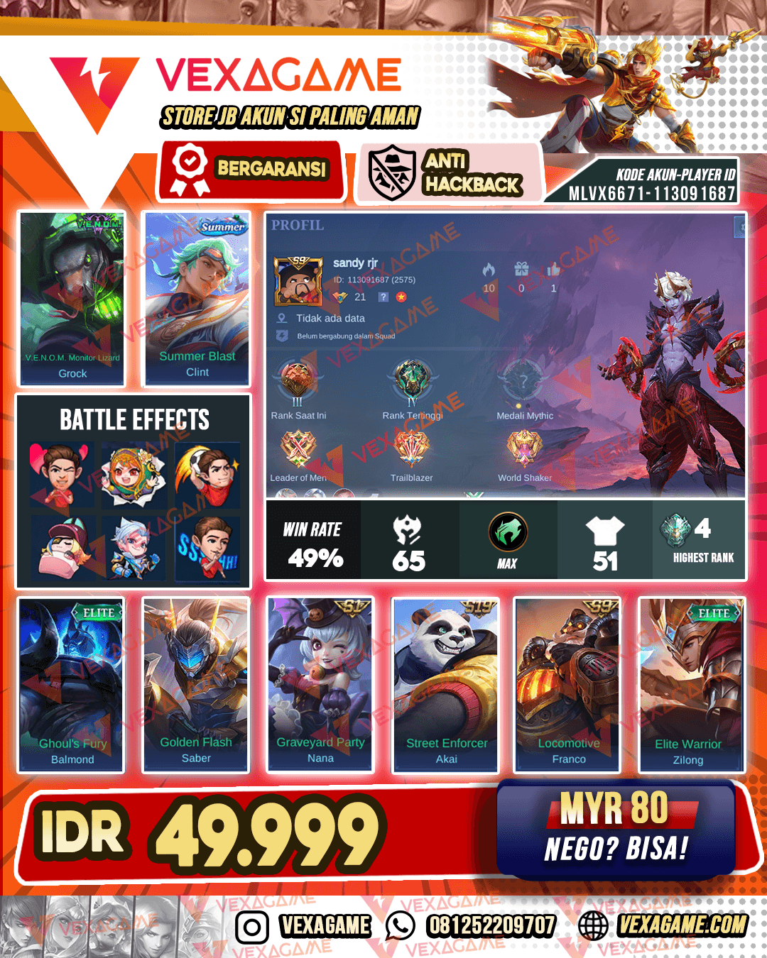 Akun Murah