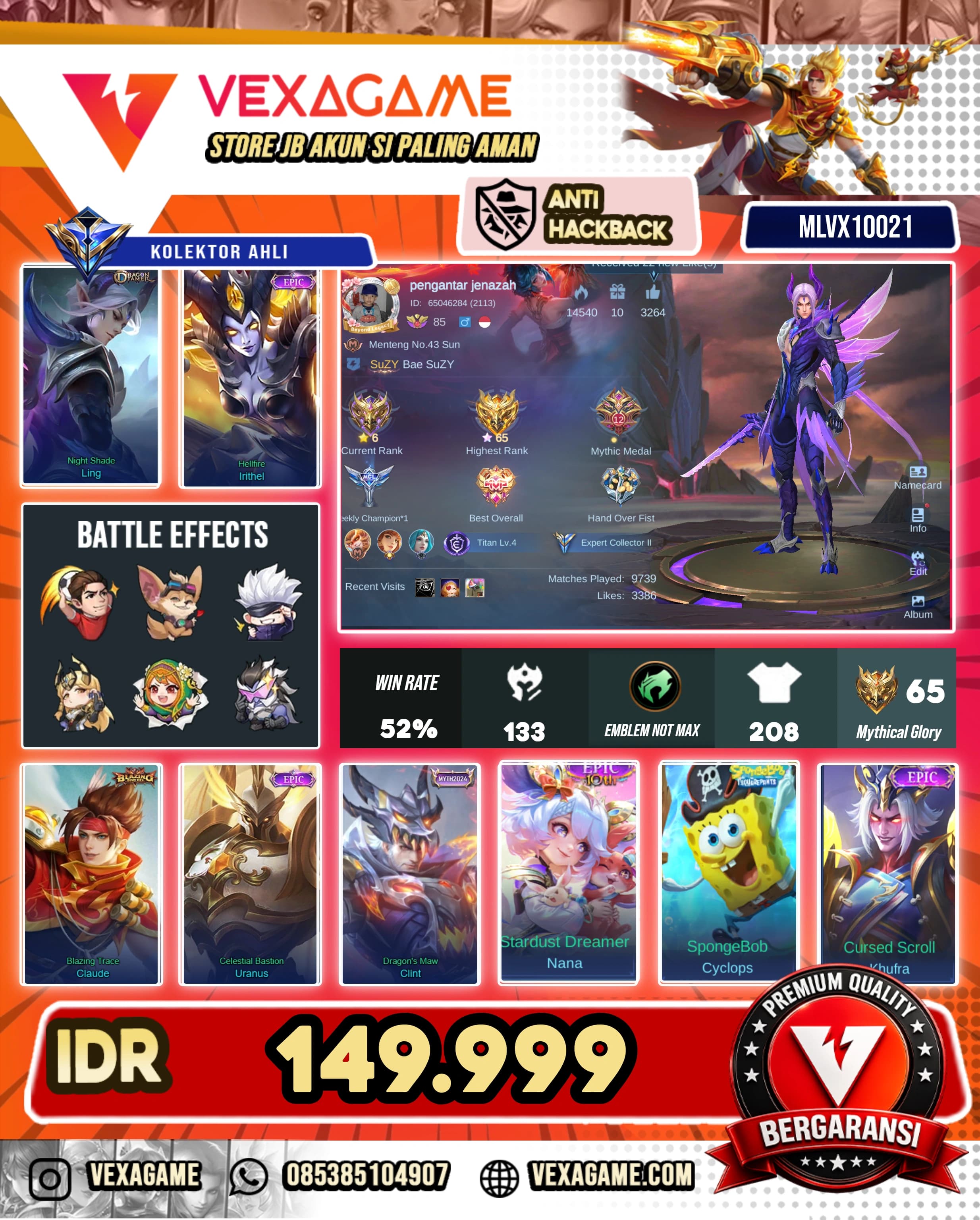 Ling Dragon Tamer | Irithel Epic