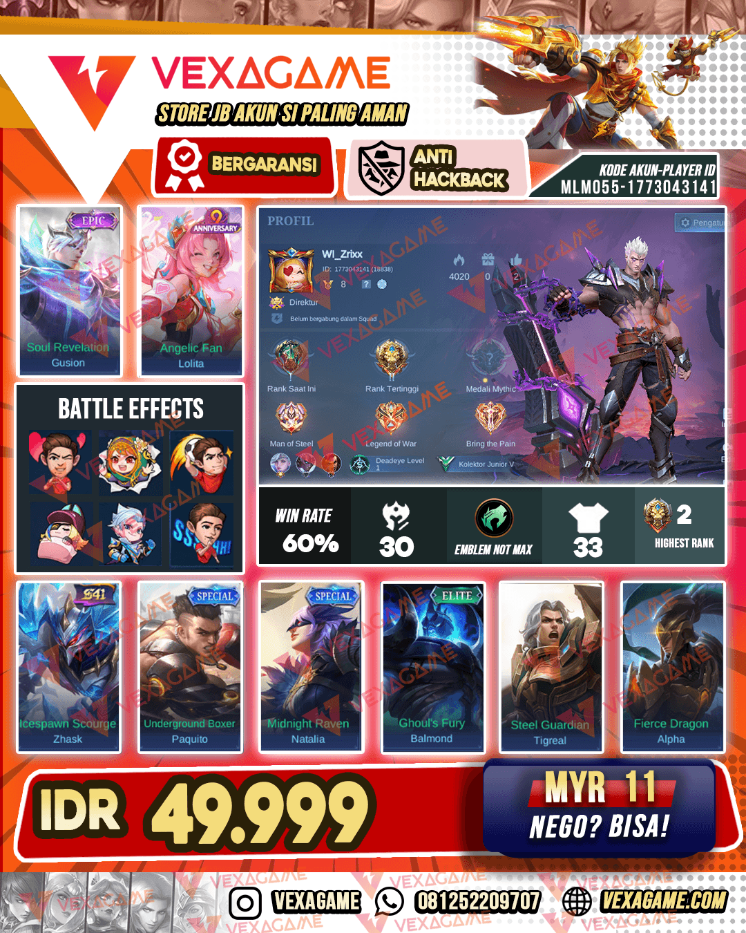 Akun Murah Meriah