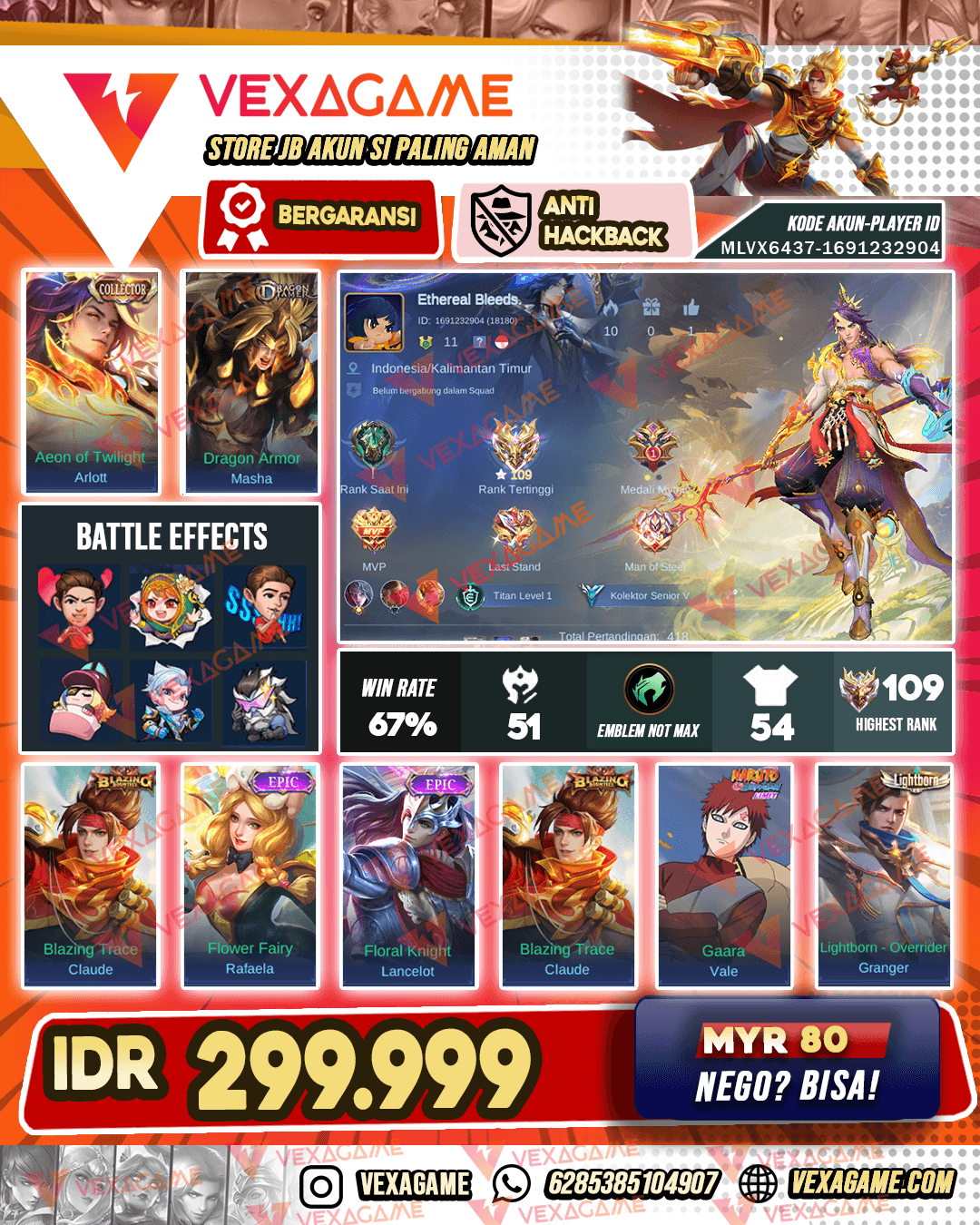 Arlot Collector | Ex Immortal