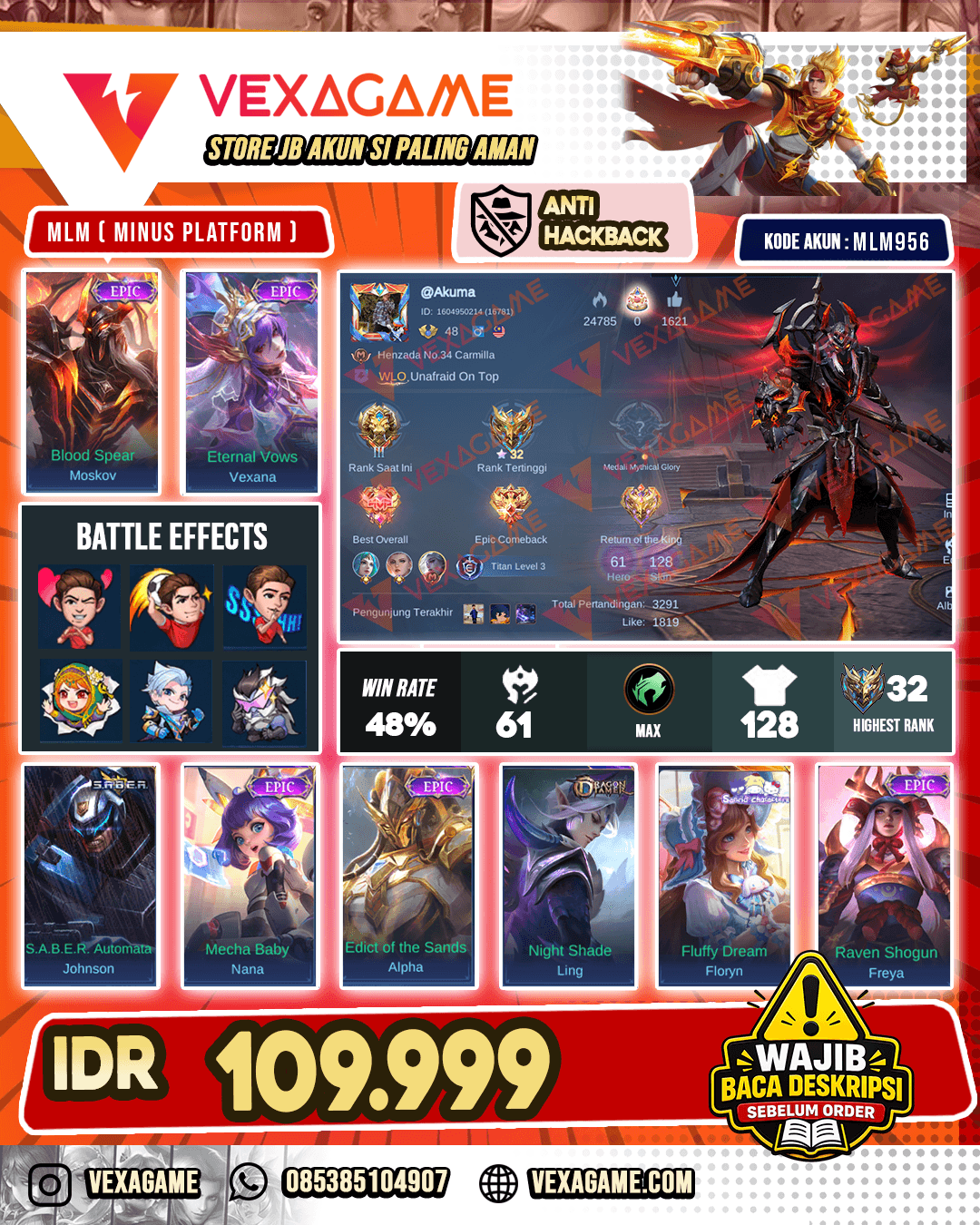 Moskov Epic | Vexana Epic