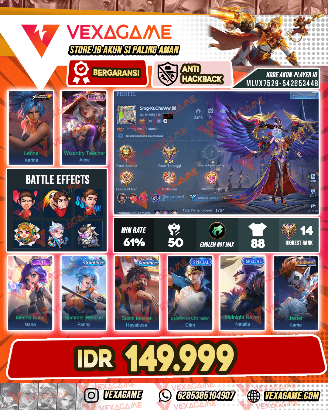Polosan Alice Luckybox
