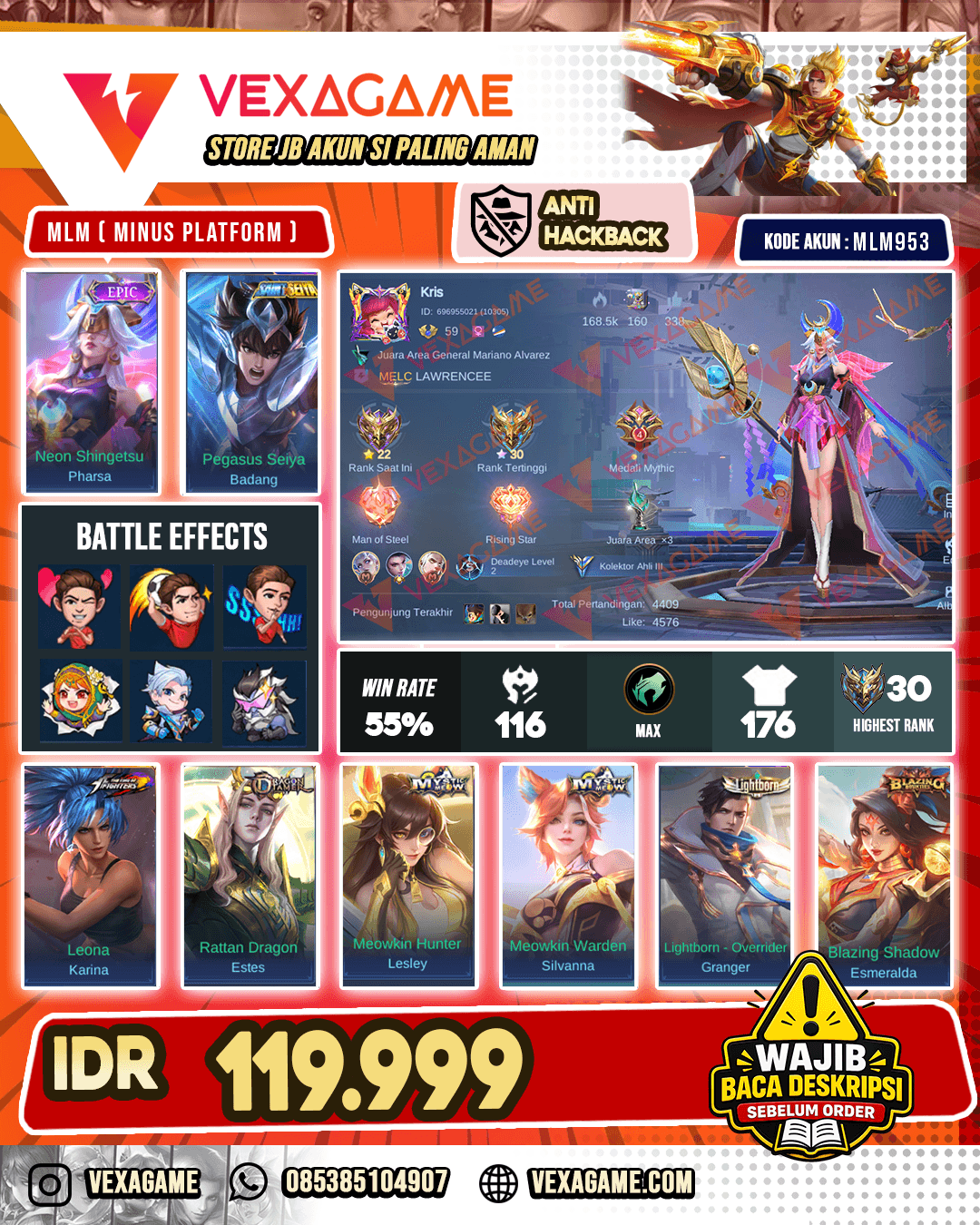 Pharsa Epic X Badang Saint Seiya