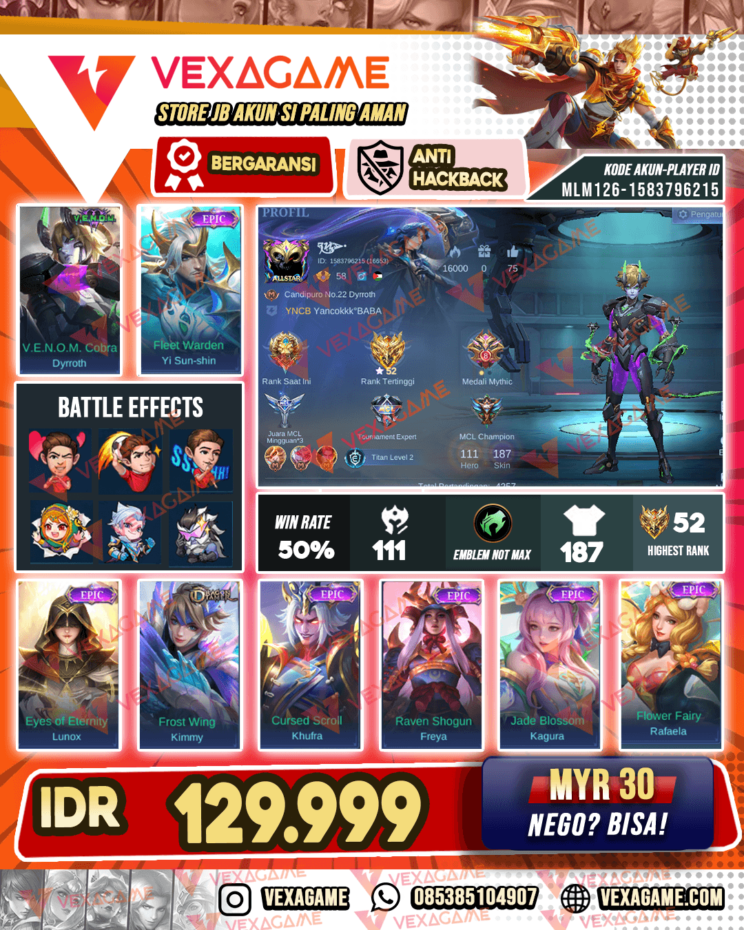 Dyroth Venom | YSS Epic | 2 Dragon Tamer | Emblem MAX