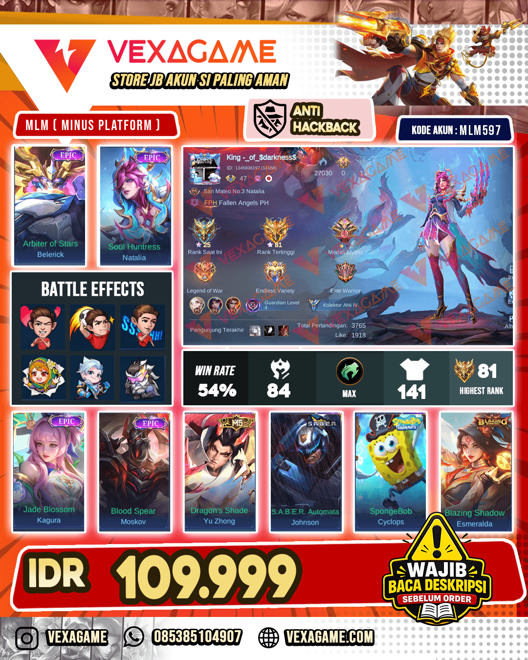 Natalia Epic | Belerick Epic