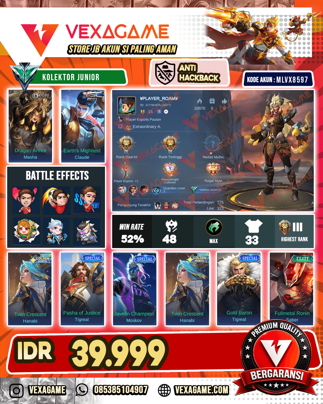 Akun Murah Harga Pelajar
